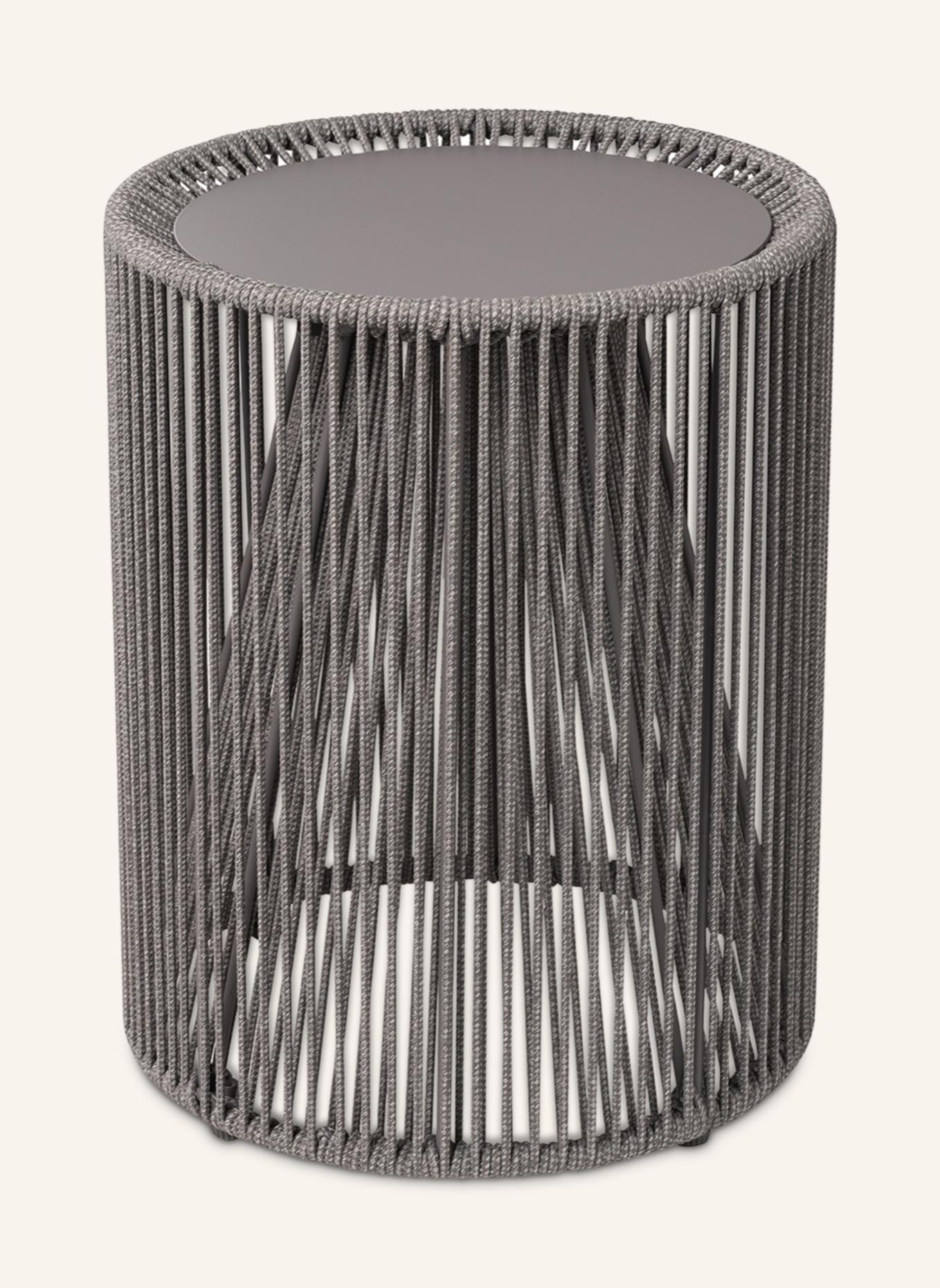blomus Outdoor Beistelltisch ROPE: DUNKELGRAU