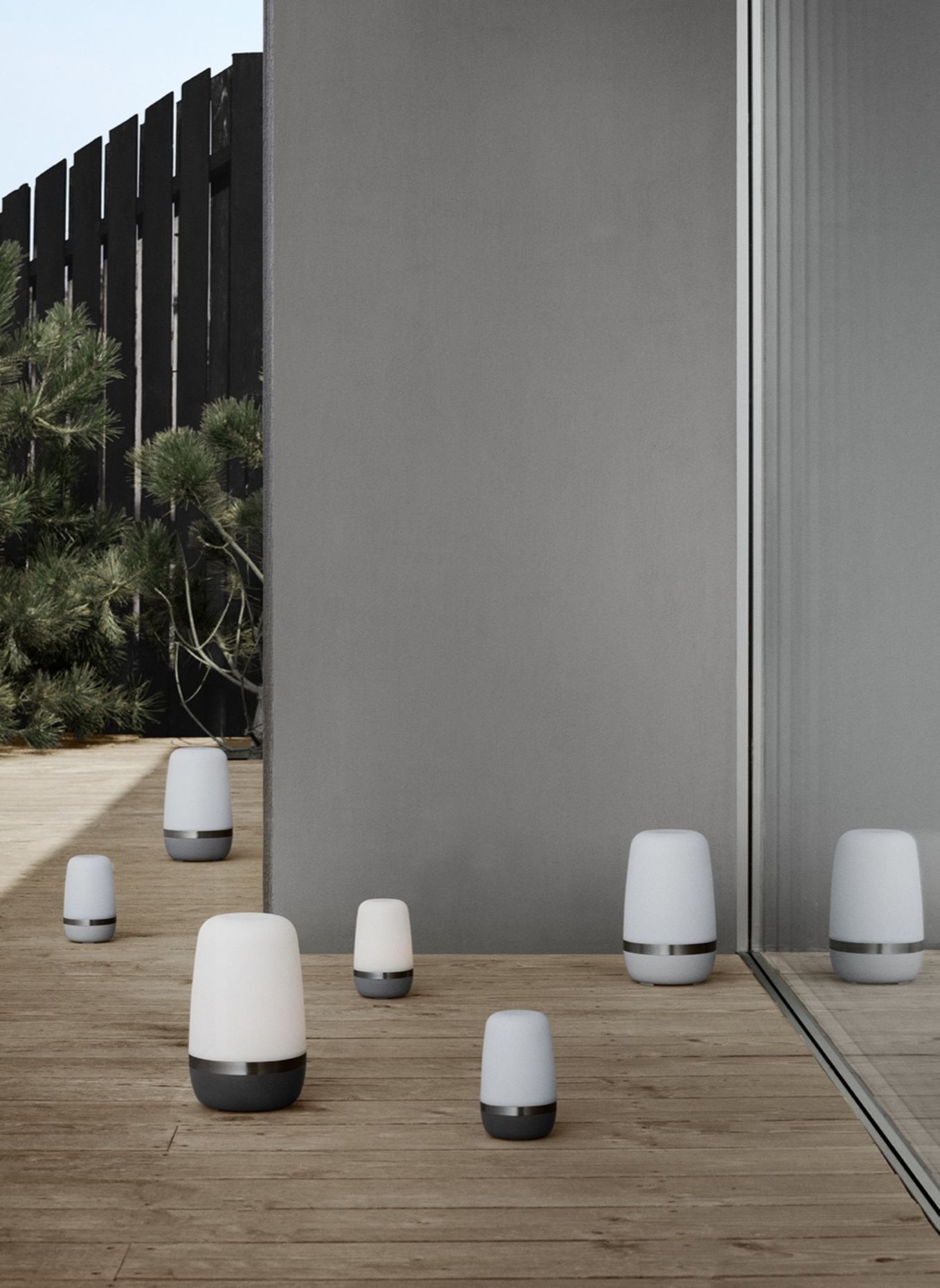 blomus LED Outdoor Leuchte SPIRIT: BEIGE
