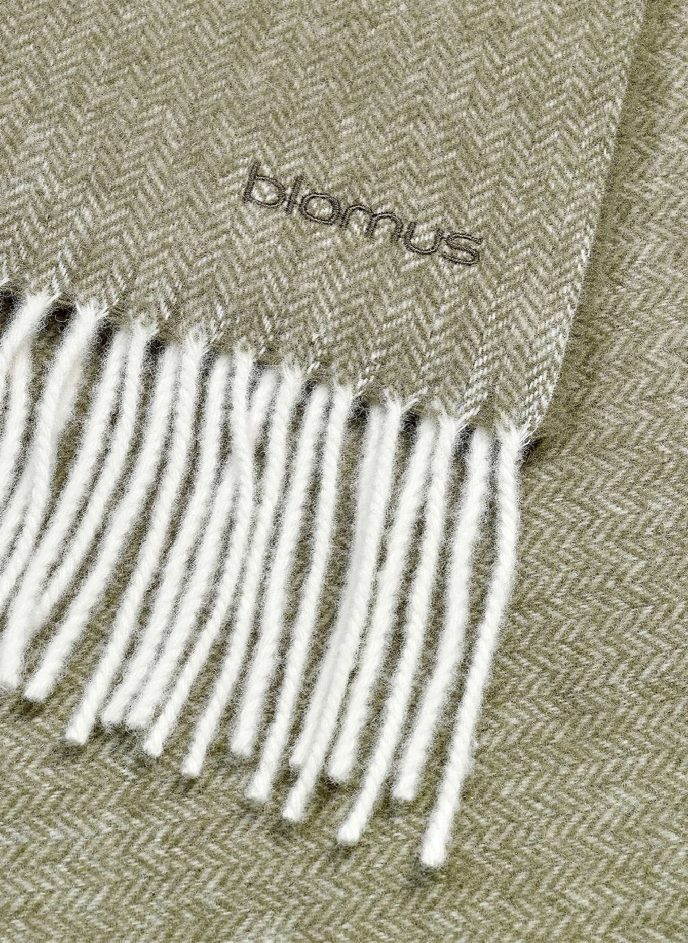 blomus Decke FINHO: OLIV