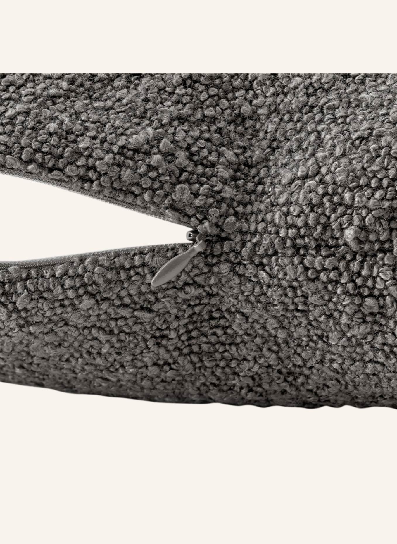 blomus Kissenhülle BOUCLE: DUNKELGRAU