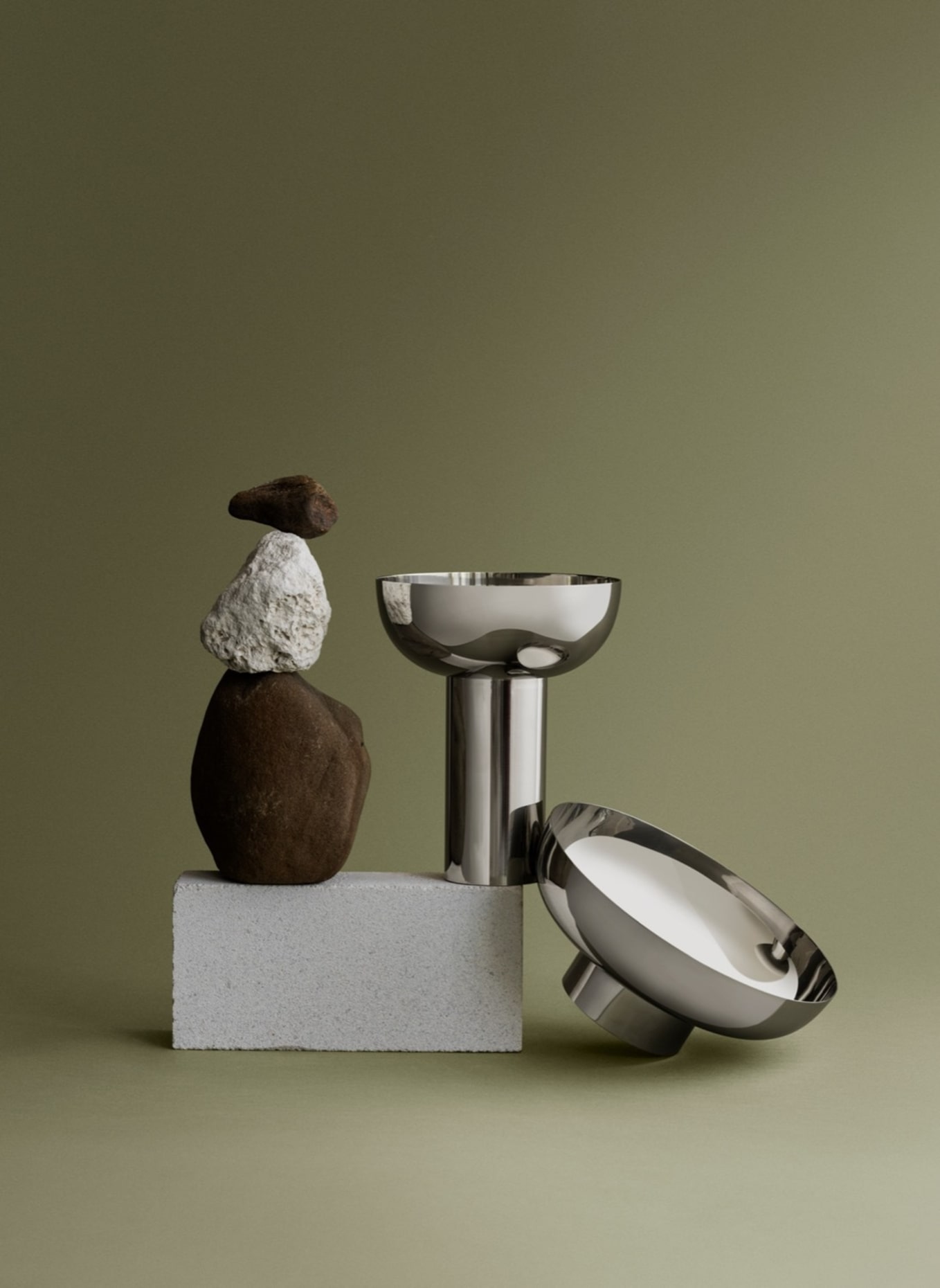 blomus Vase MIYABI: SILBER