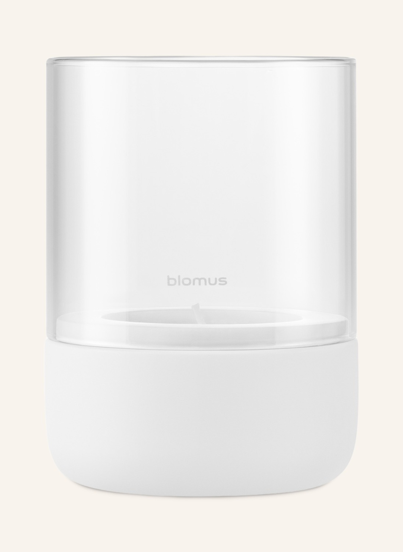 blomus Windlicht CALMA: WEISS