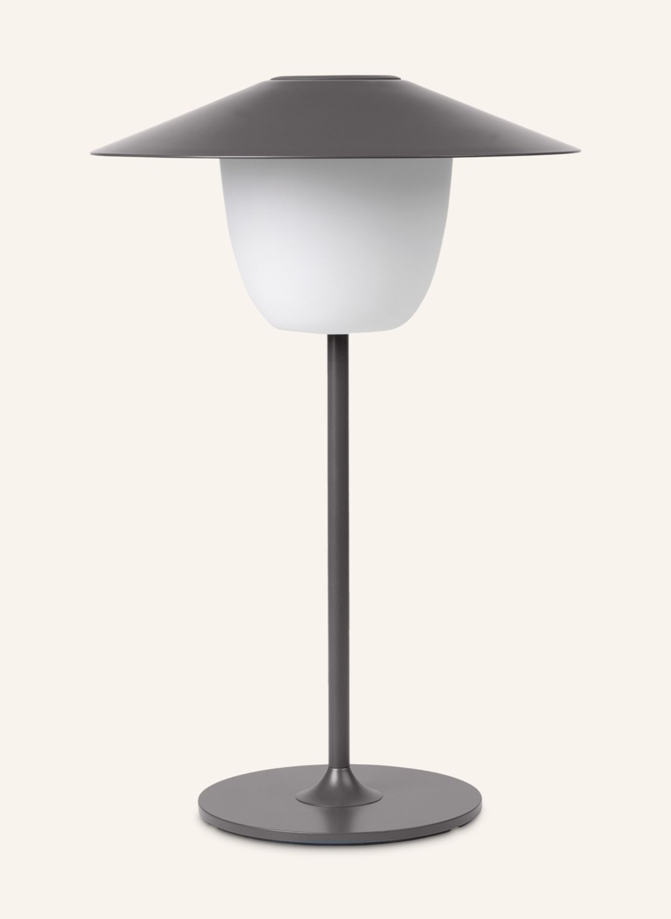blomus Mobile LED-Tischleuchte ANI LAMP: GRAU / DUNKELGRAU
