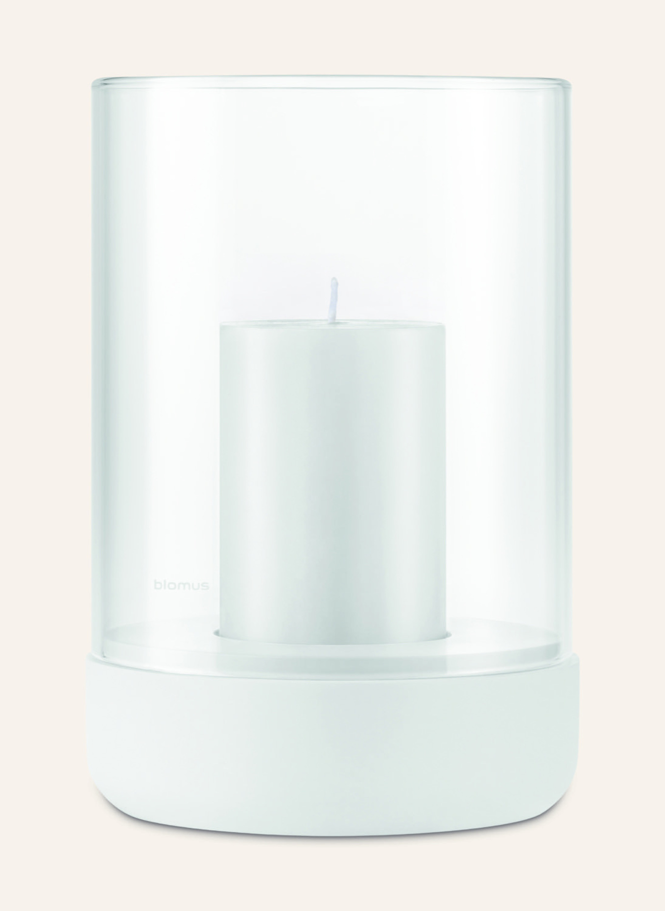 blomus Windlicht CALMA: WEISS