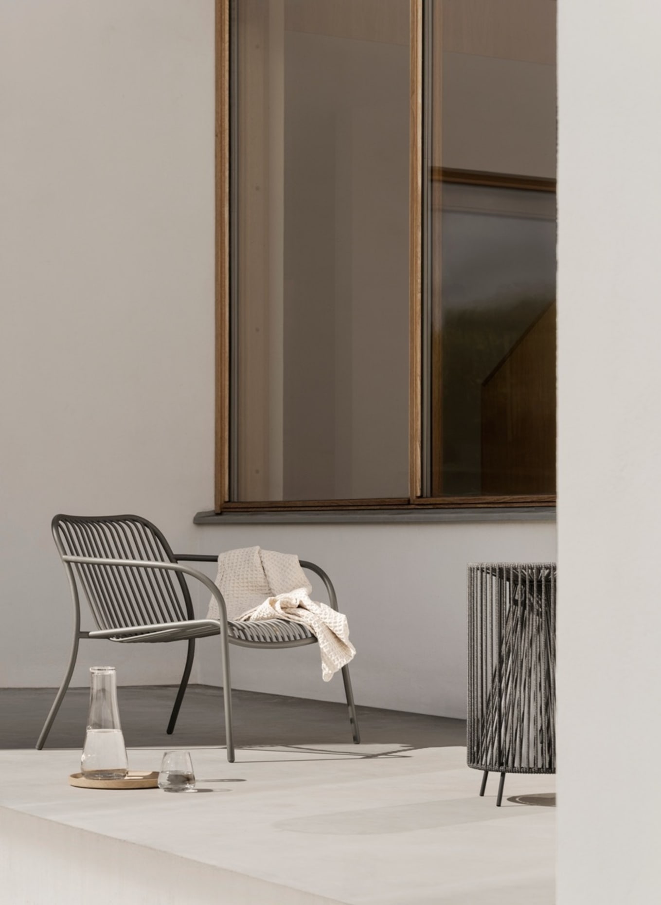 blomus Loungesessel YUA WIRE