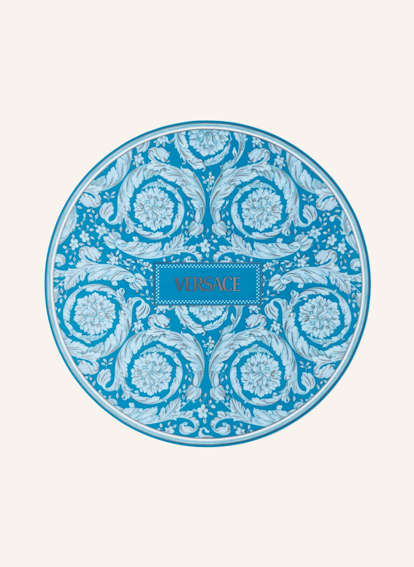 Rosenthal meets VERSACE Platzteller BAROCCO TEAL: TÜRKIS