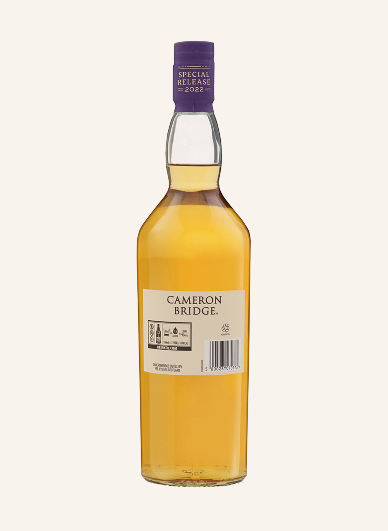 CAMERON BRIDGE Scotch Whisky 26 YEARS SPECIAL RELEASE, Farbe: GOLD (Bild 3)