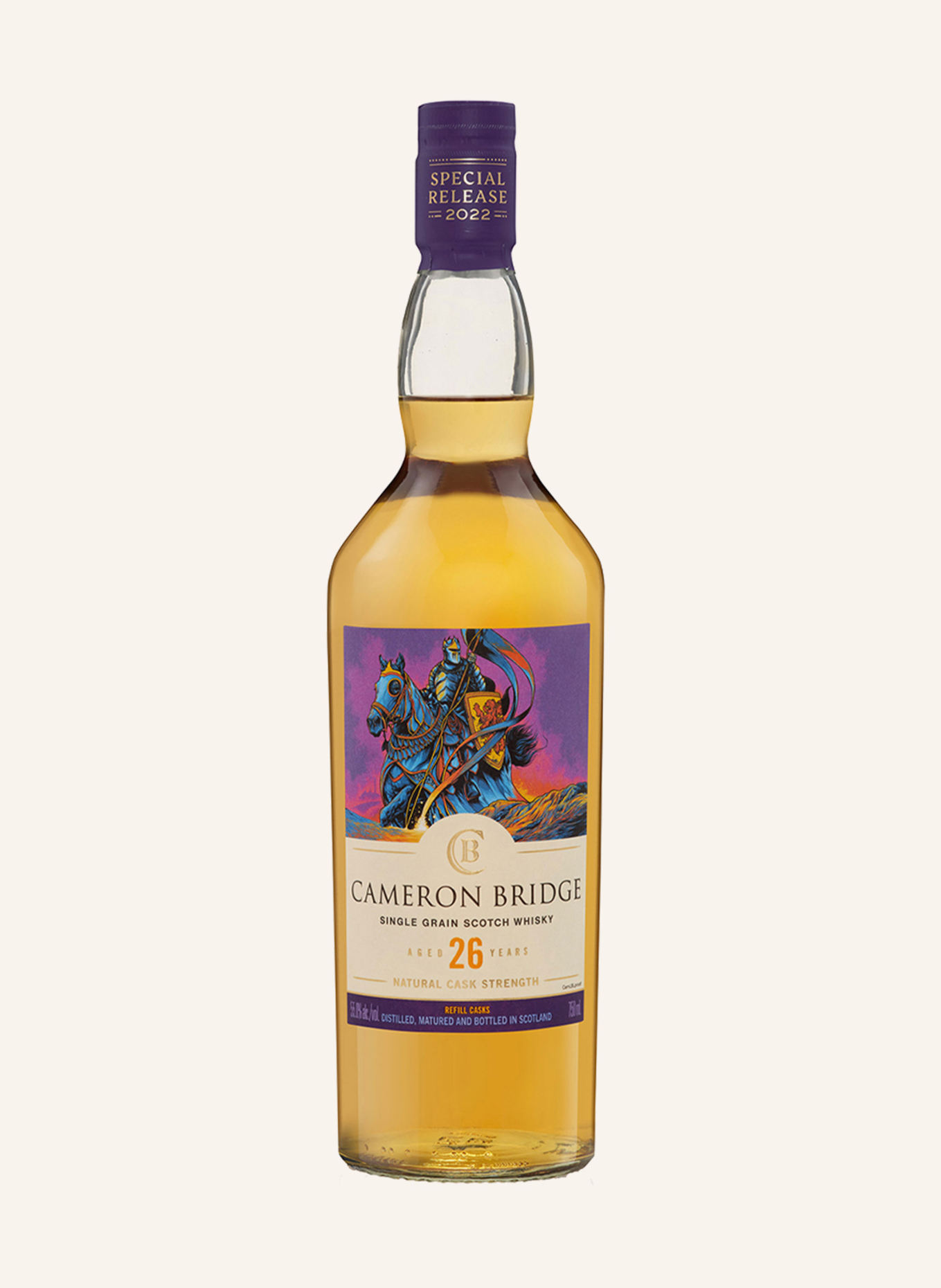 CAMERON BRIDGE Scotch Whisky 26 YEARS SPECIAL RELEASE, Farbe: GOLD (Bild 2)