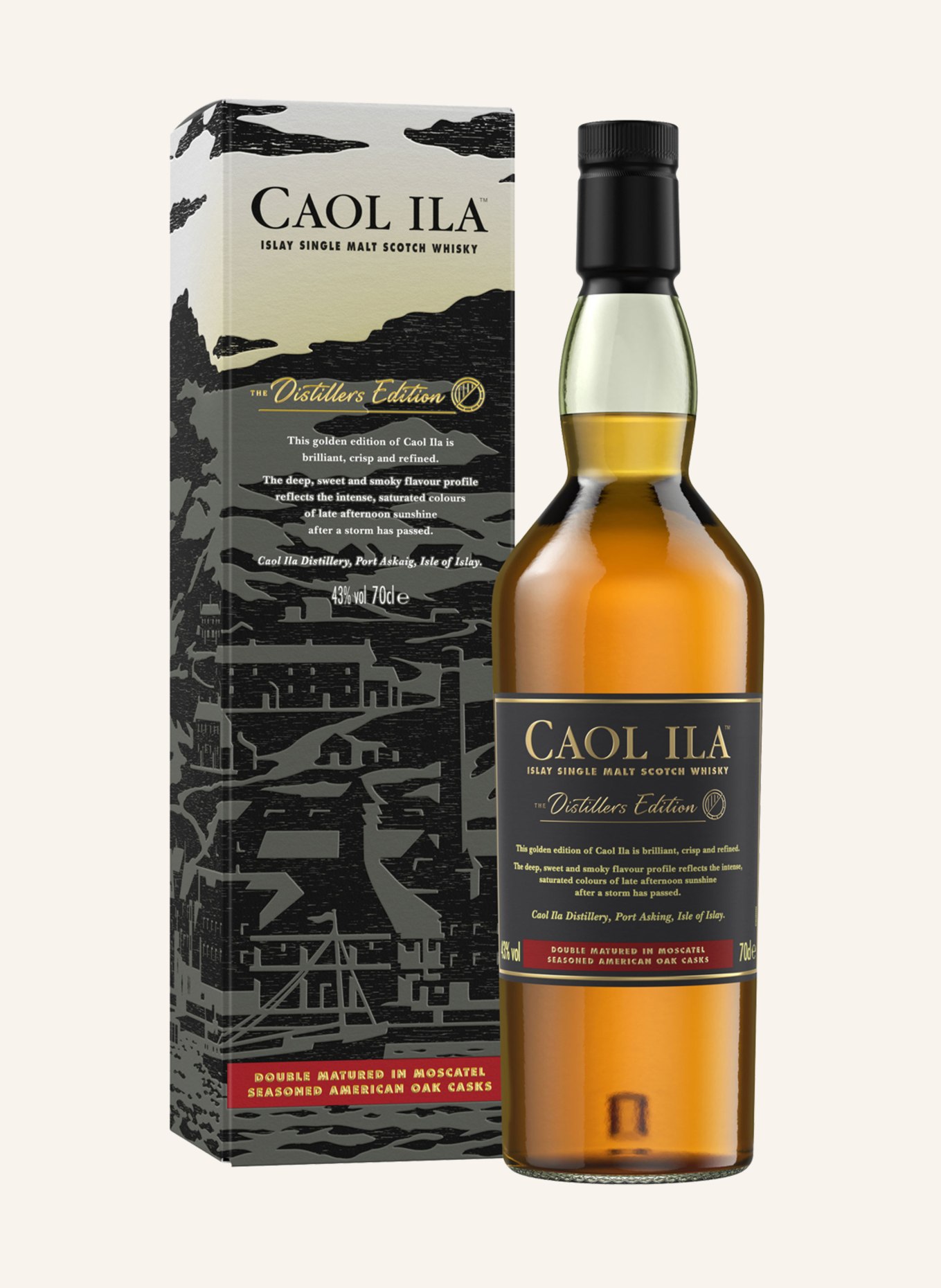 CAOL ILA Single Malt Whisky DISTILLERS EDITION, Farbe: GOLD (Bild 1)