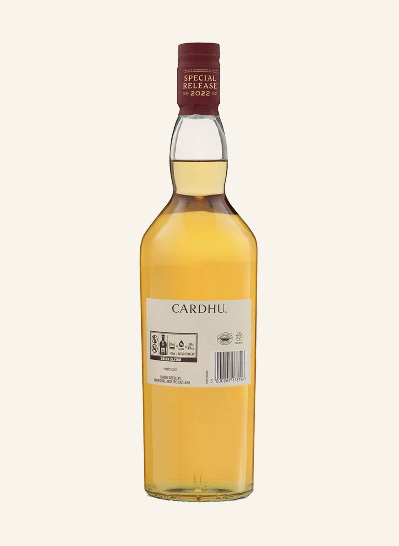 CARDHU Single Malt Whisky 16 YEARS SPECIAL RELEASE, Farbe: GOLD (Bild 3)