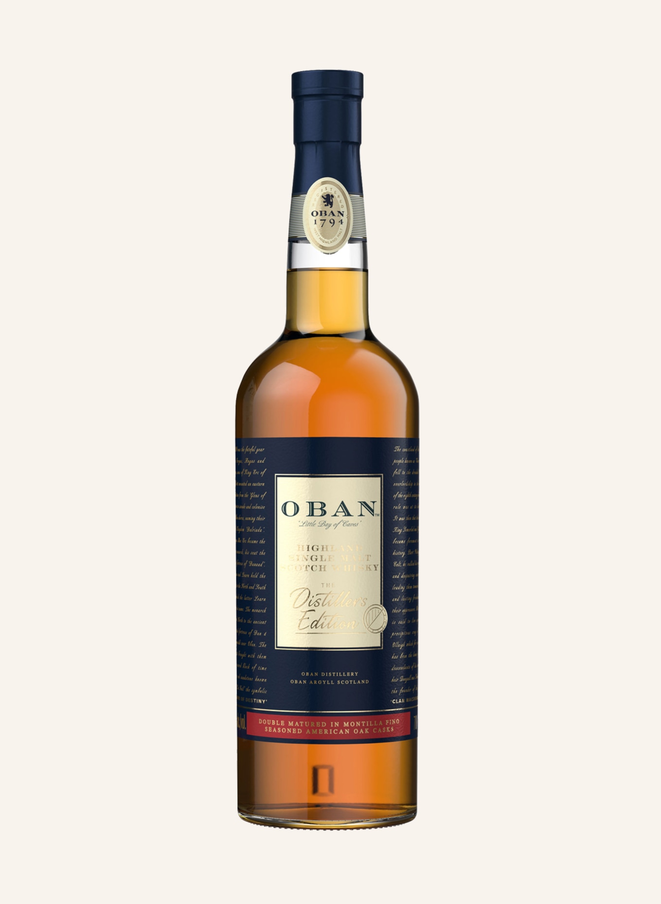 OBAN Single Malt Whisky DISTILLERS EDITION, Farbe: GOLD (Bild 2)