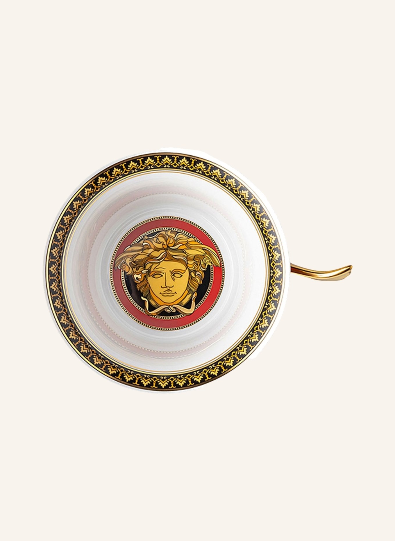 Rosenthal meets VERSACE Teetasse MEDUSA, Farbe: GOLD (Bild 2)