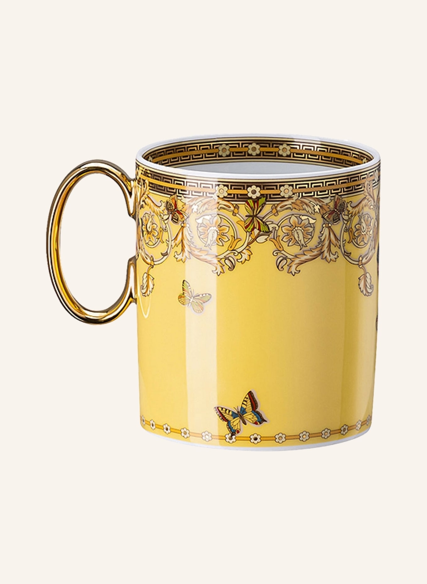Rosenthal meets VERSACE Henkelbecher LE JARDIN DE VERSACE: GOLD