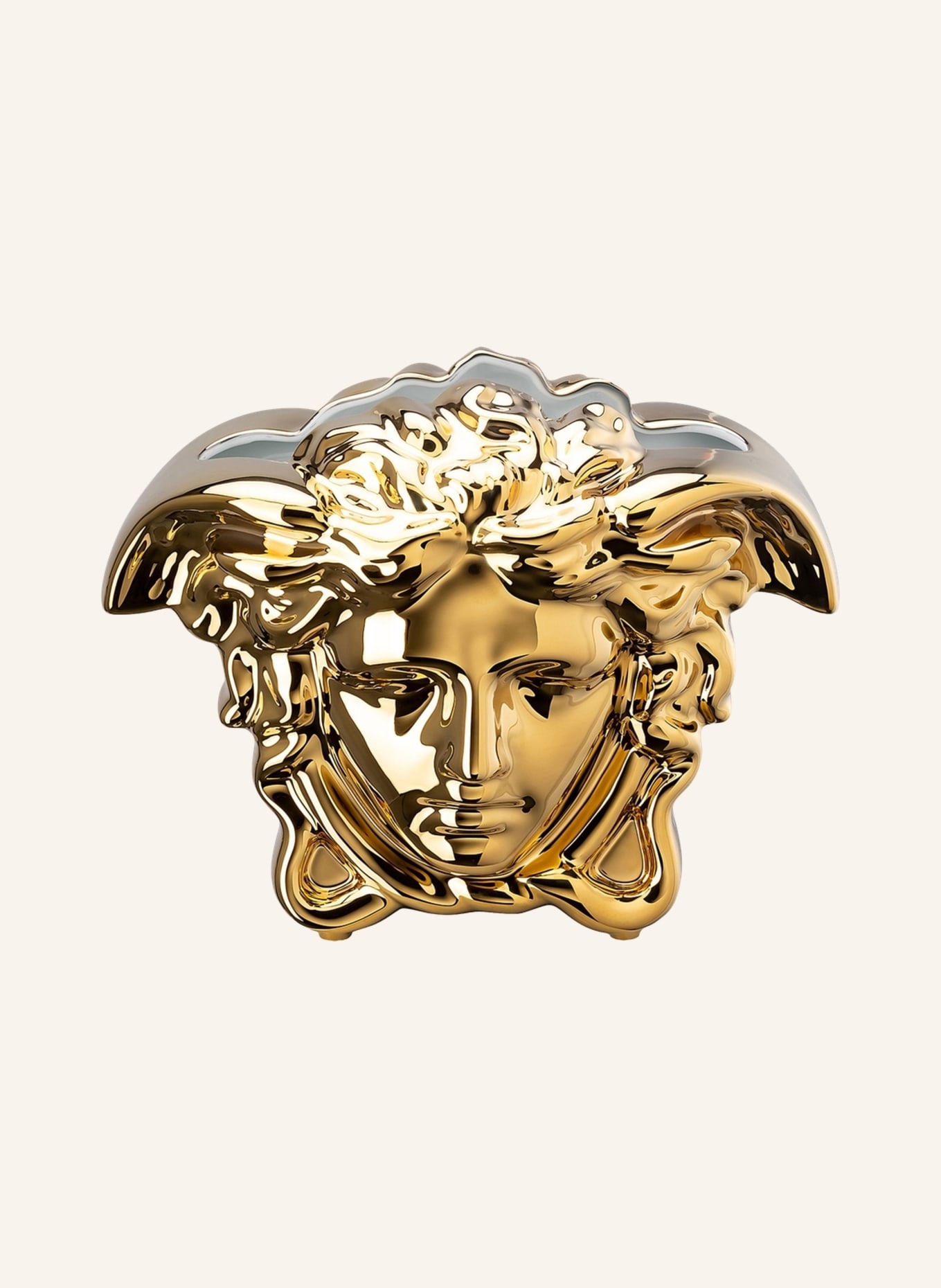 Rosenthal meets VERSACE Vase MEDUSA GRANDE GOLD, Farbe: GOLD (Bild 1)