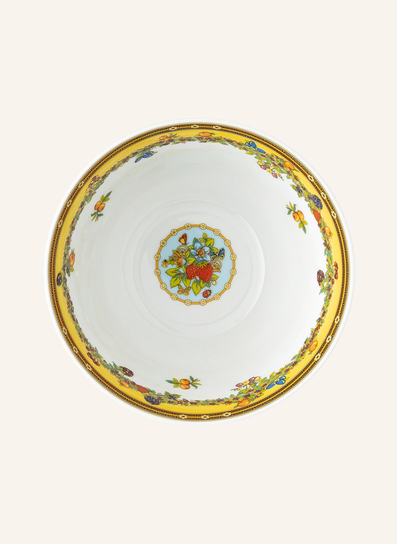 Rosenthal meets VERSACE Bowl LE JARDIN DE VERSACE: GOLD