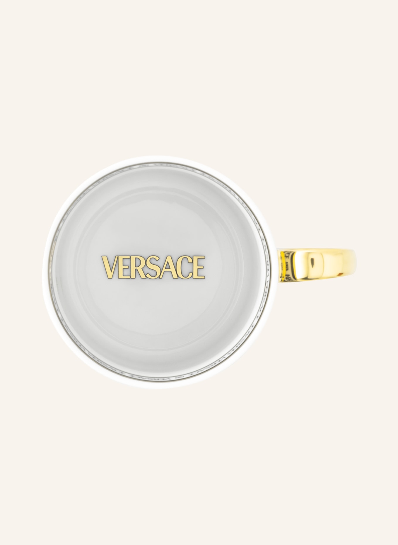 Rosenthal meets VERSACE Henkelbecher LA GRECA SIGNATURE BLACK: GOLD