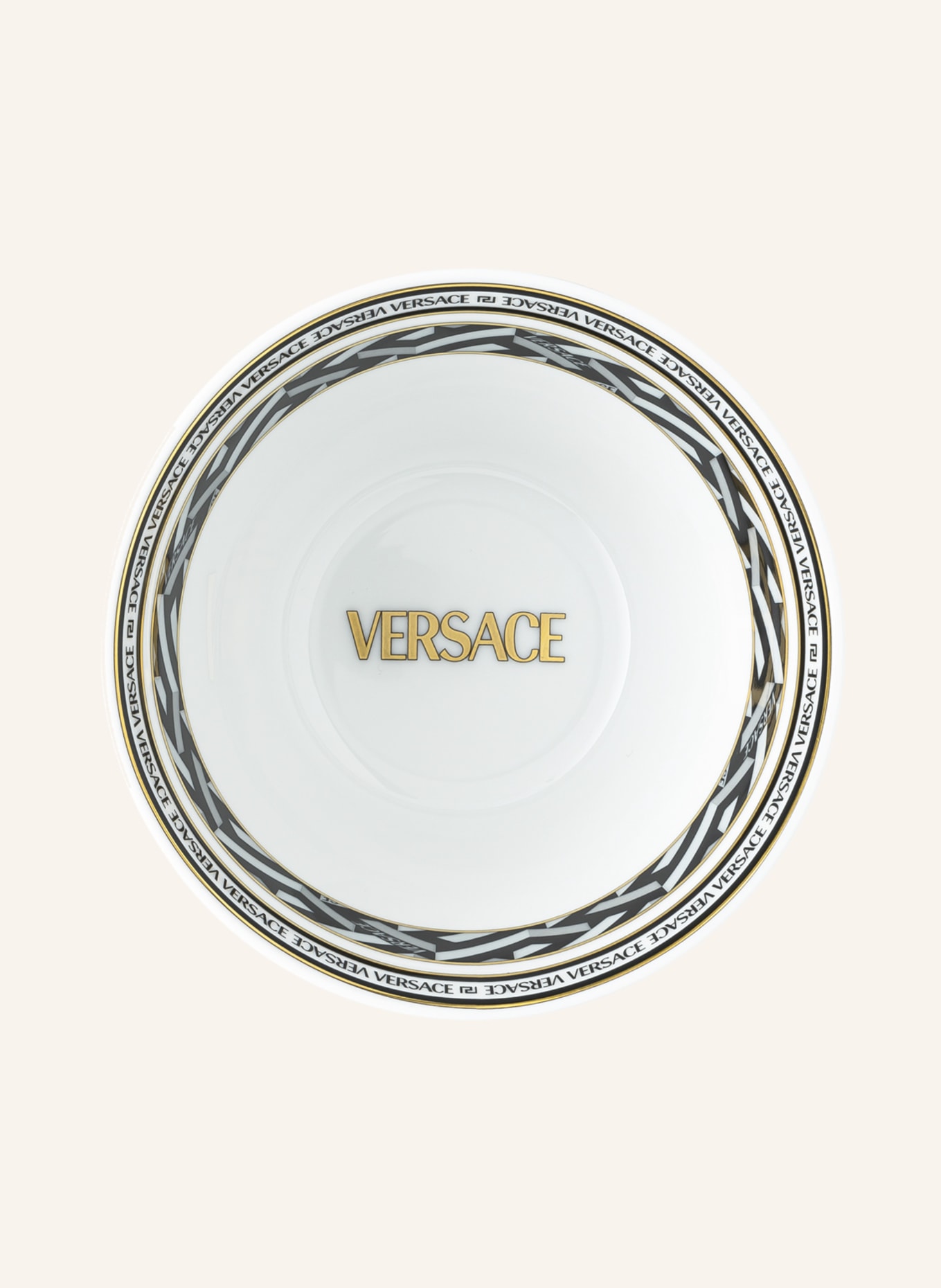 Rosenthal meets VERSACE Bowl LA GRECA SIGNATURE BLACK, Farbe: GOLD (Bild 2)