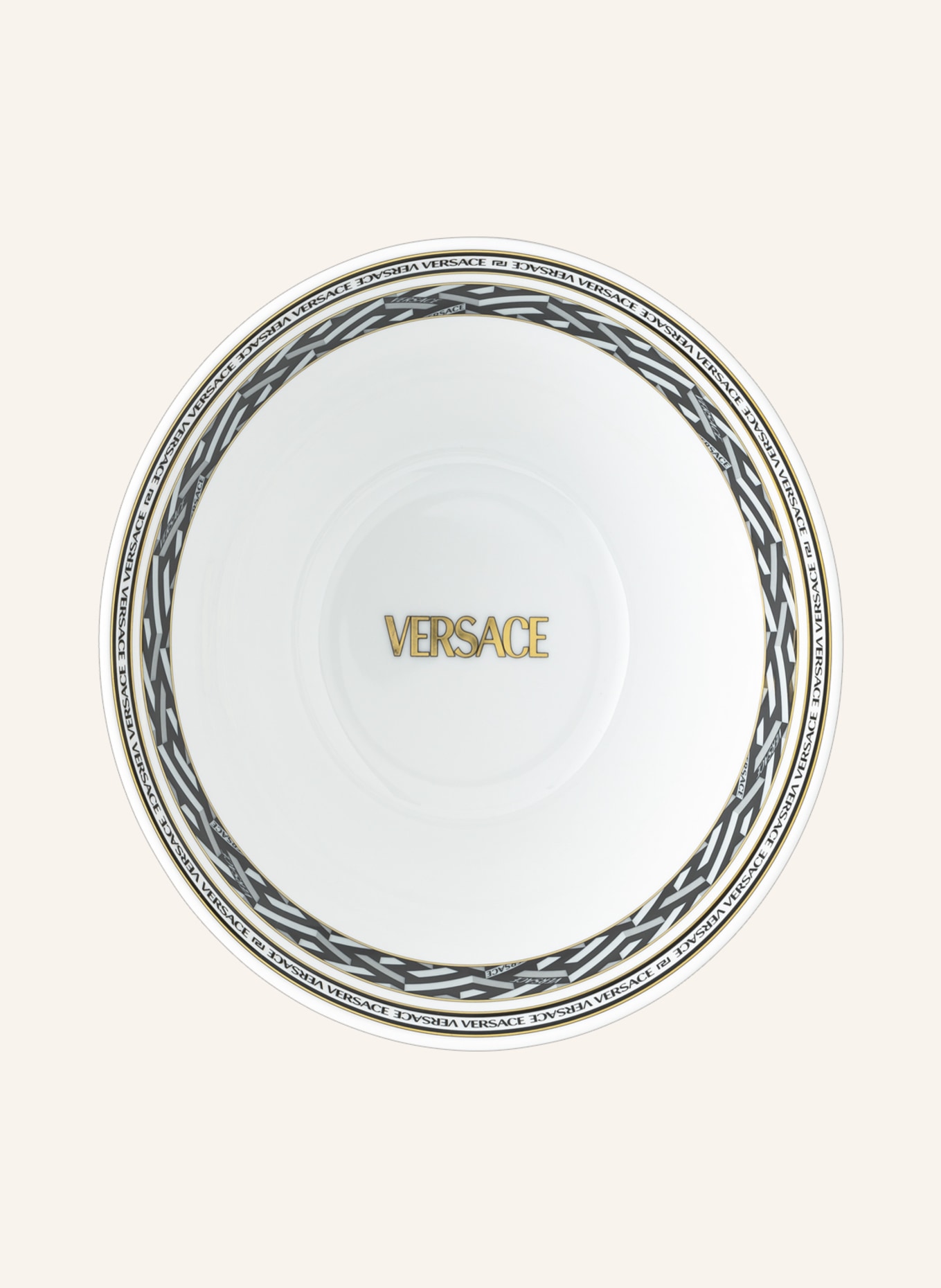 Rosenthal meets VERSACE Bowl LA GRECA SIGNATURE BLACK, Farbe: GOLD (Bild 2)