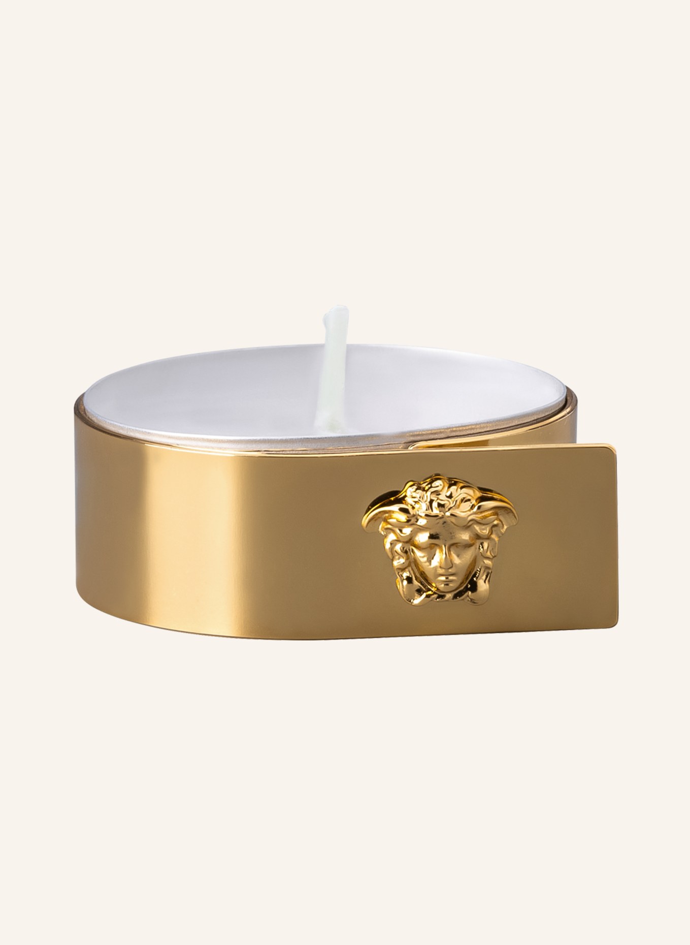 Rosenthal meets VERSACE Tischlicht MEDUSA GOLD: GOLD