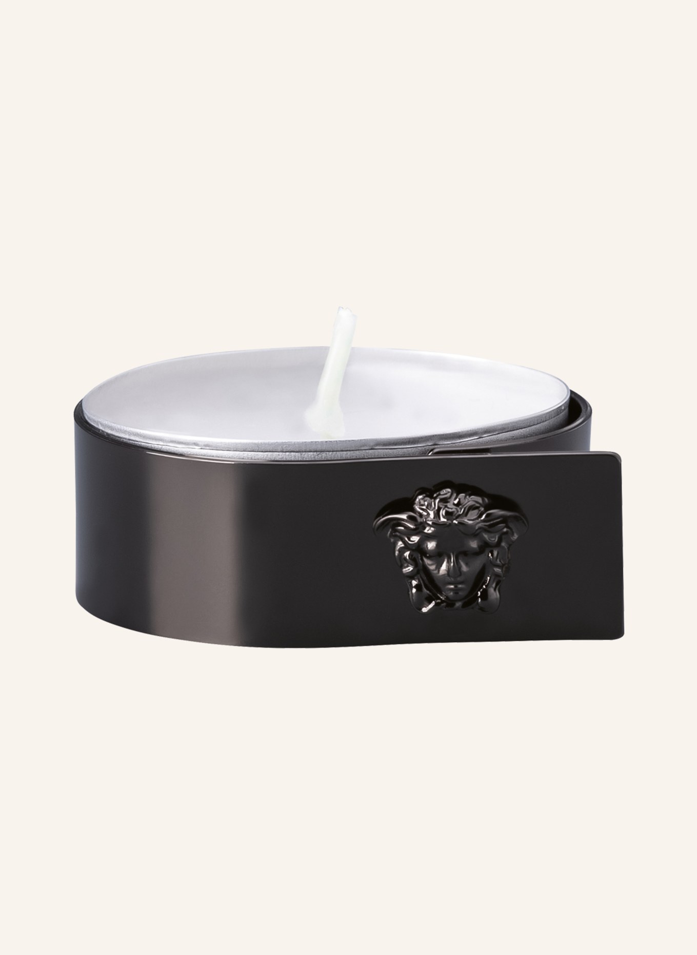 Rosenthal meets VERSACE Tischlicht MEDUSA BLACK, Farbe: SCHWARZ (Bild 1)