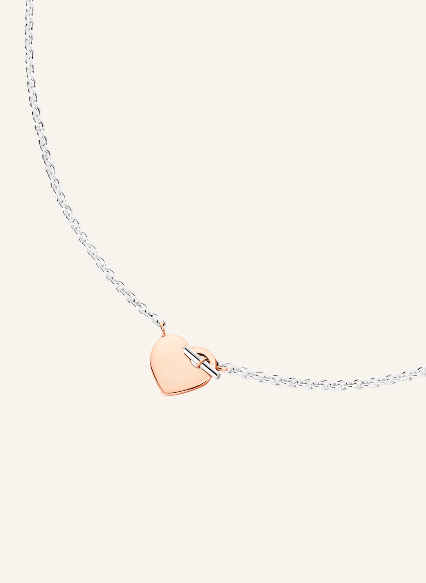 DoDo Halskette HEART, Farbe: SILBER (Bild 2)