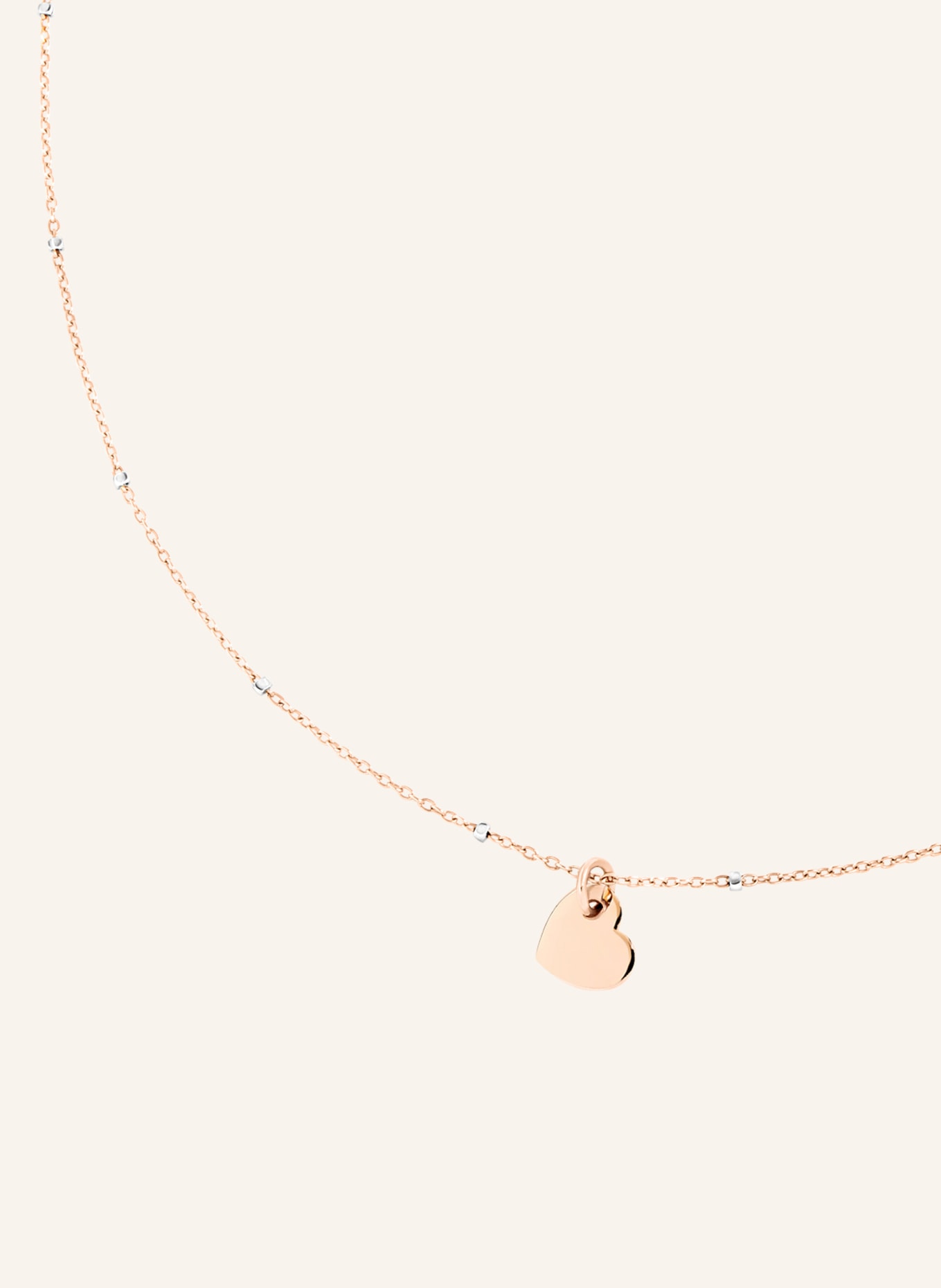 DoDo Halskette HEART: ROSÉGOLD