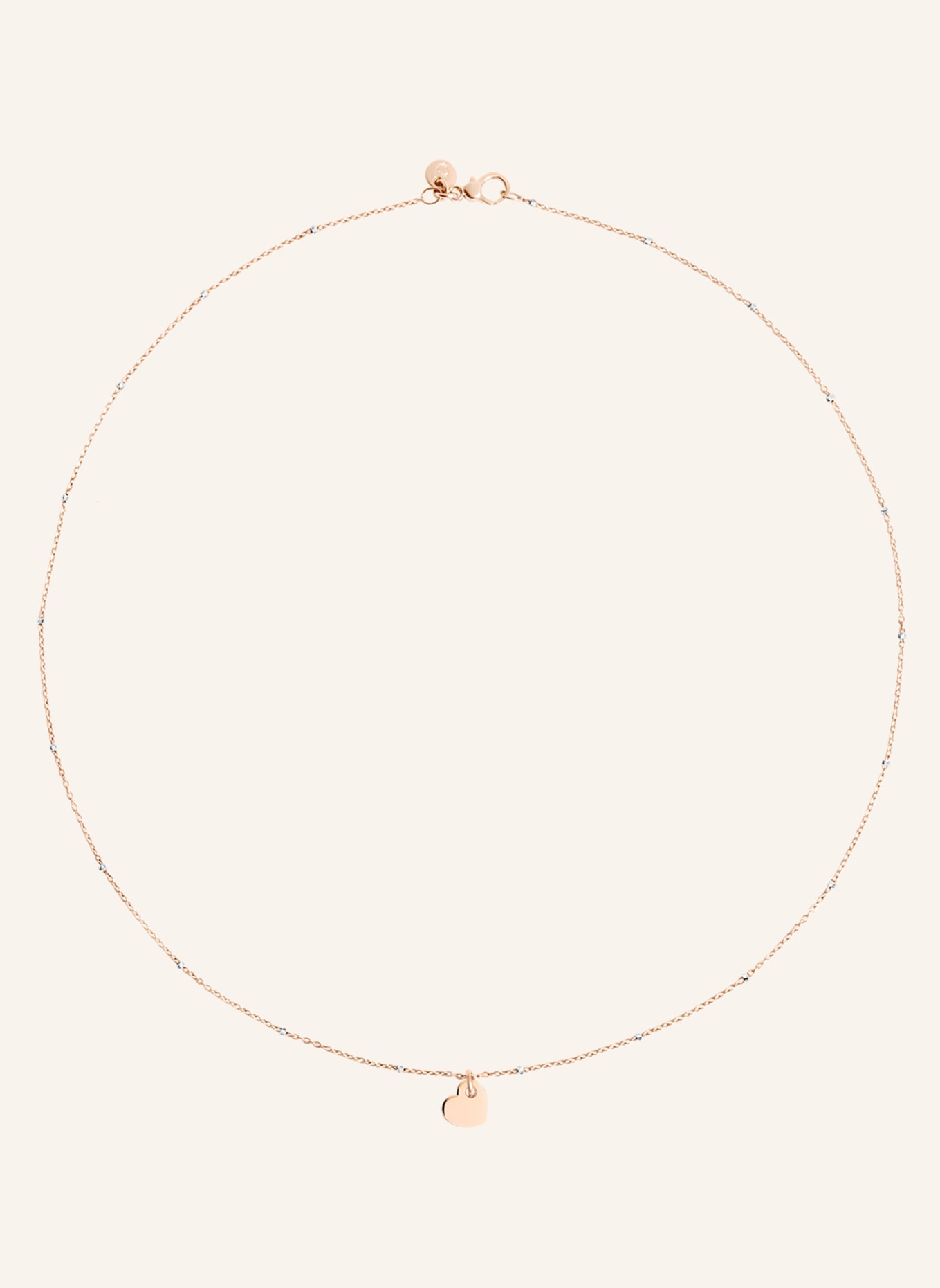 DoDo Halskette HEART: ROSÉGOLD