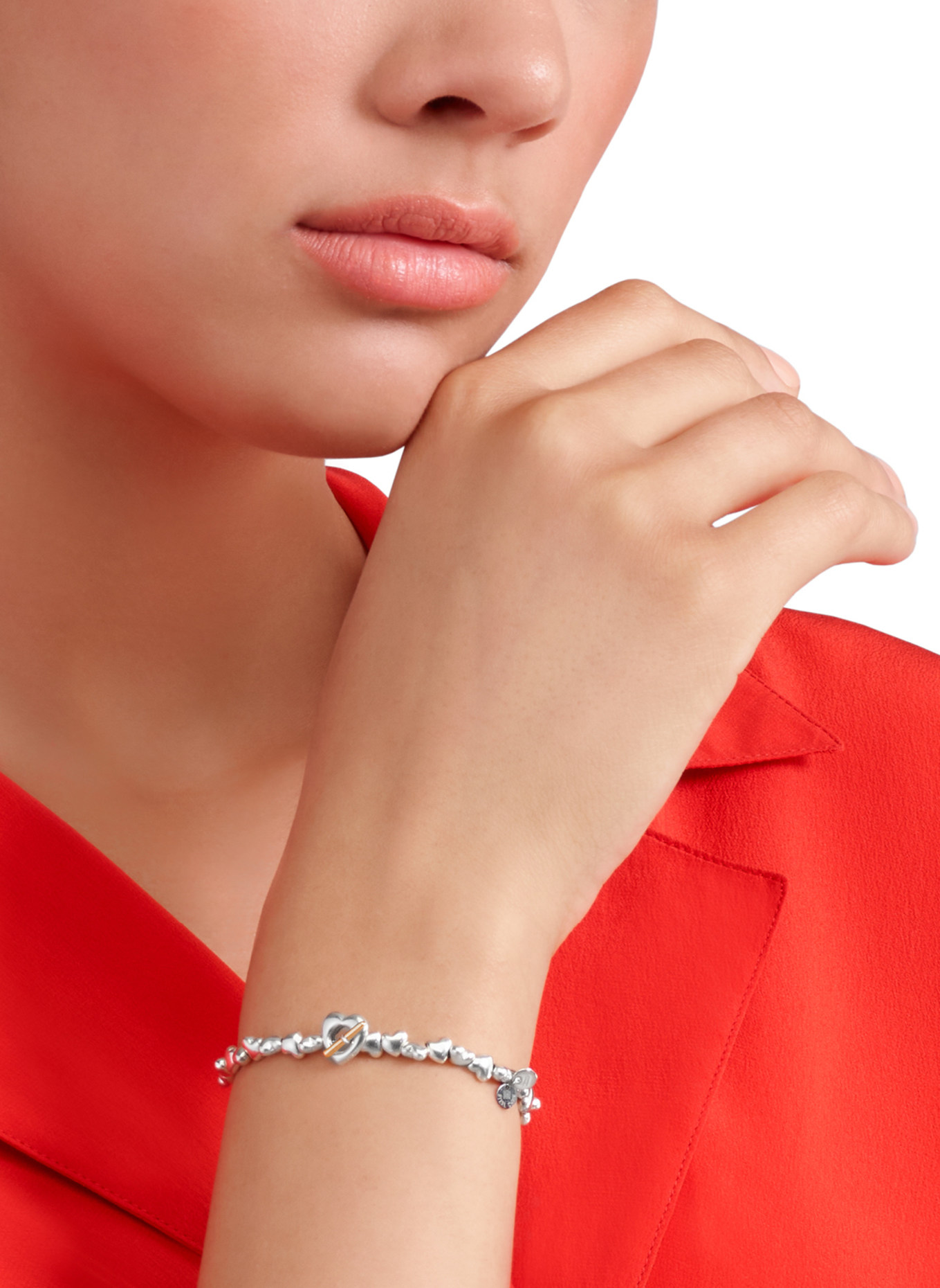 DoDo Armband CUORE: SILBER