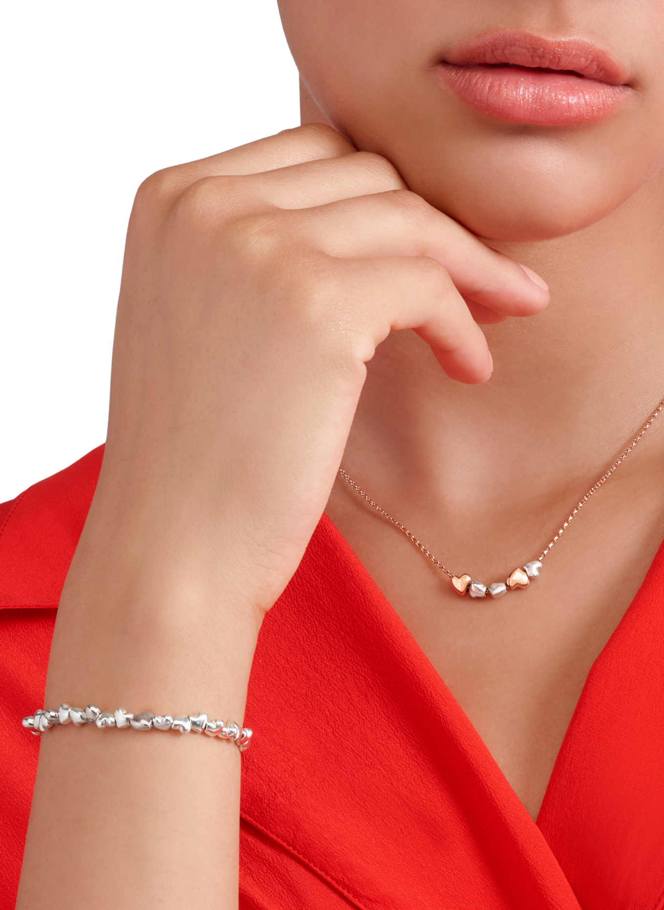 DoDo Armband CUORE: SILBER