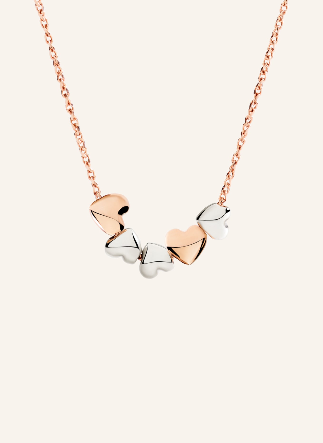 DoDo Halskette CUORE: ROSÉGOLD