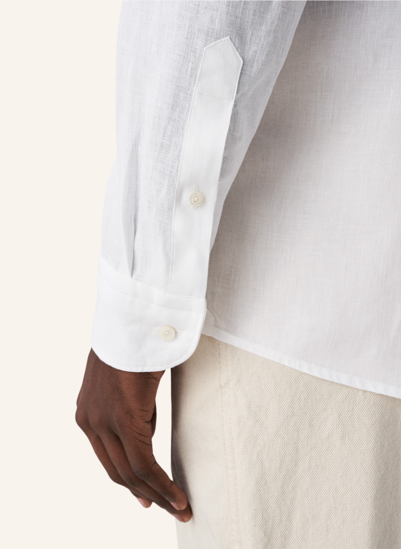 ETON Leinenhemd Slim Fit, Farbe: WEISS (Bild 5)