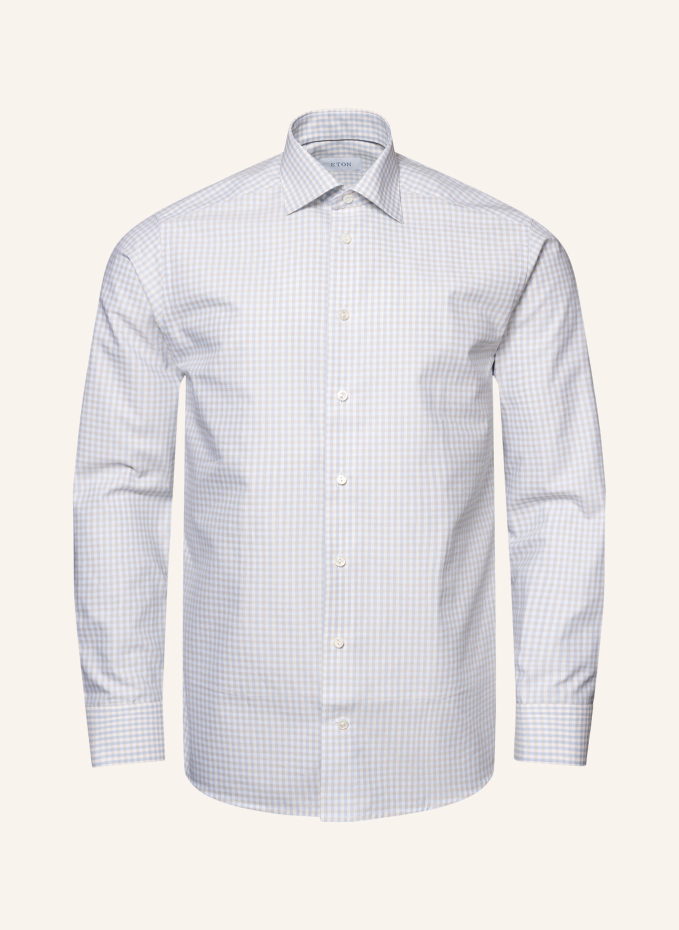 ETON Slim fit Piqué-Hemd, Farbe: BEIGE (Bild 1)