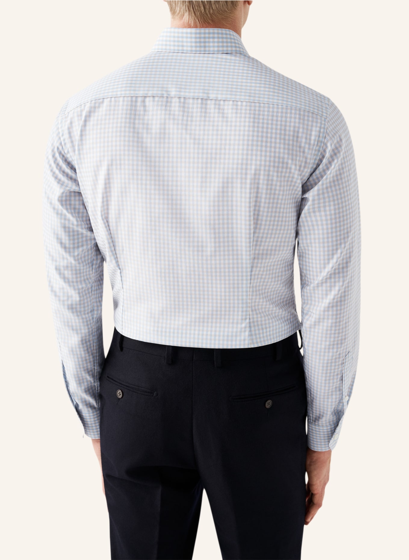ETON Slim fit Piqué-Hemd, Farbe: BEIGE (Bild 2)