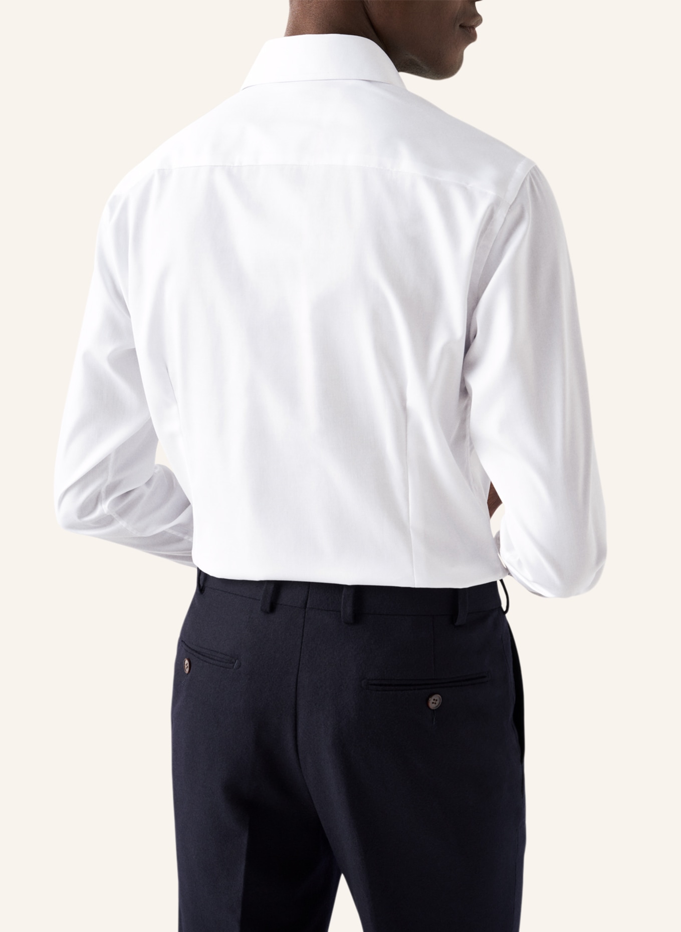 ETON Slim fit Signature-Twill-Hemd, Farbe: WEISS (Bild 2)