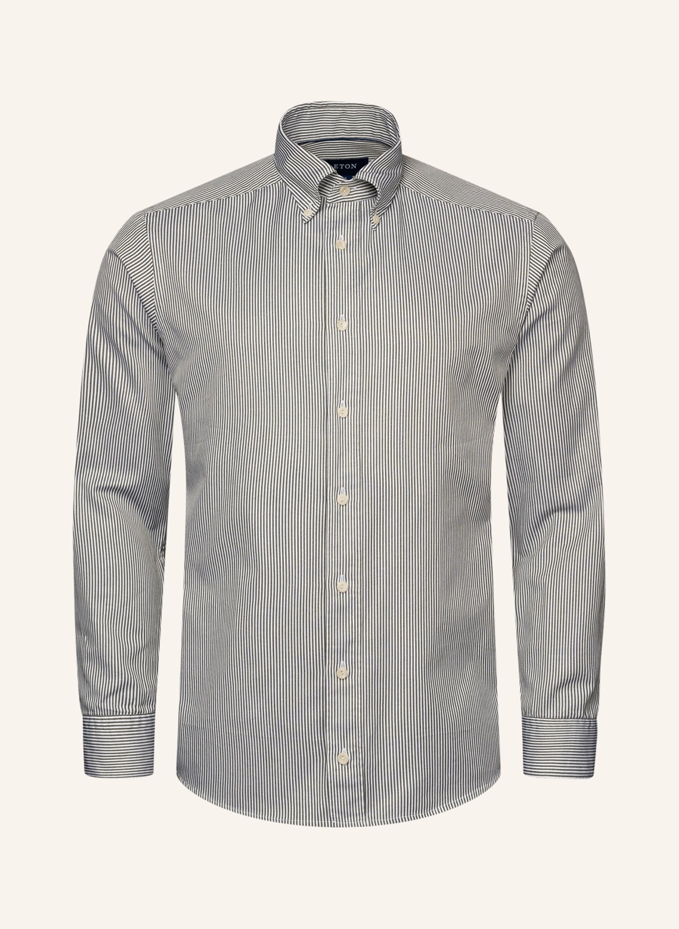 ETON Slim fit Twill-Hemd, Farbe: DUNKELGRÜN (Bild 1)