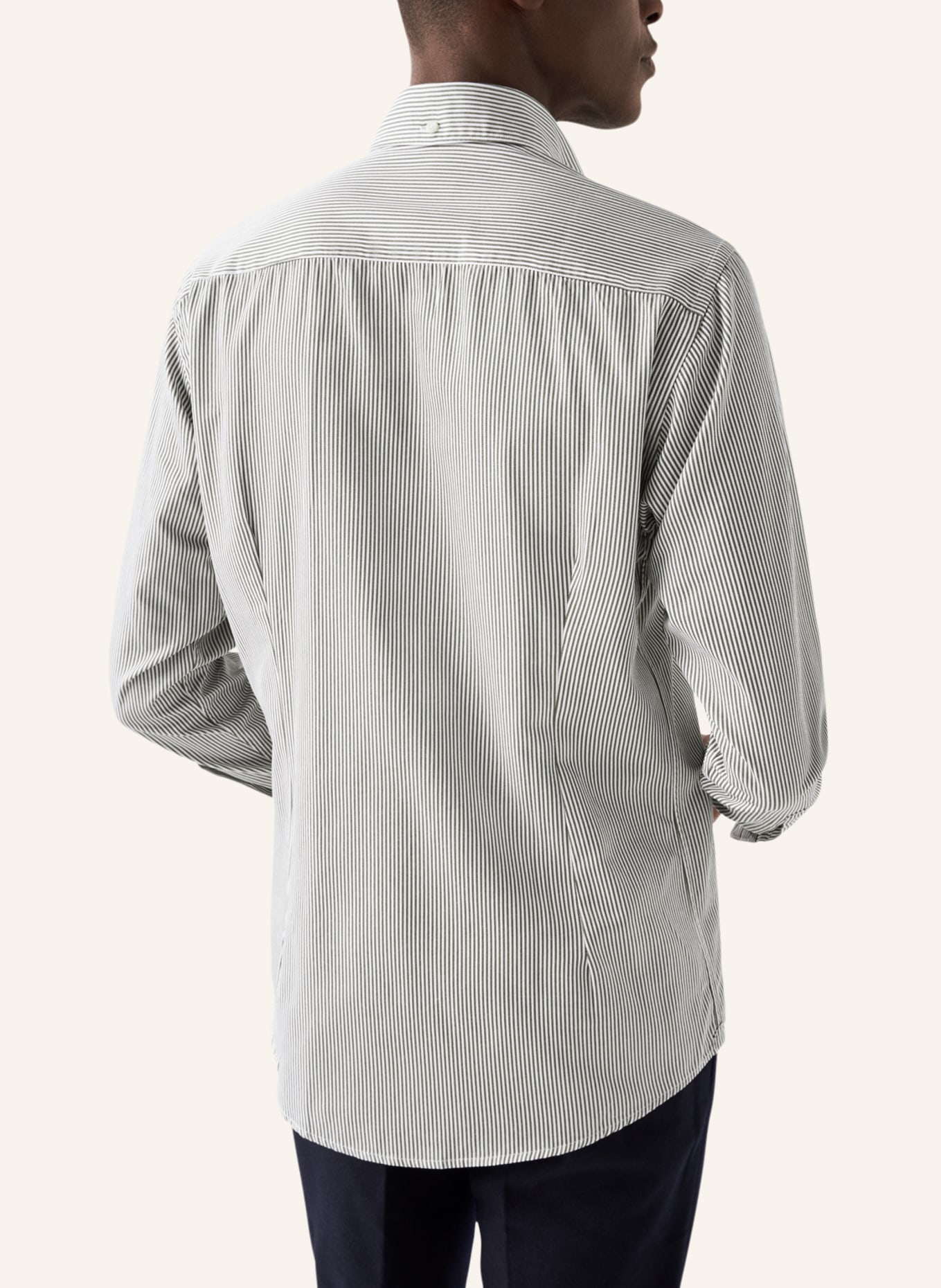 ETON Slim fit Twill-Hemd, Farbe: DUNKELGRÜN (Bild 2)