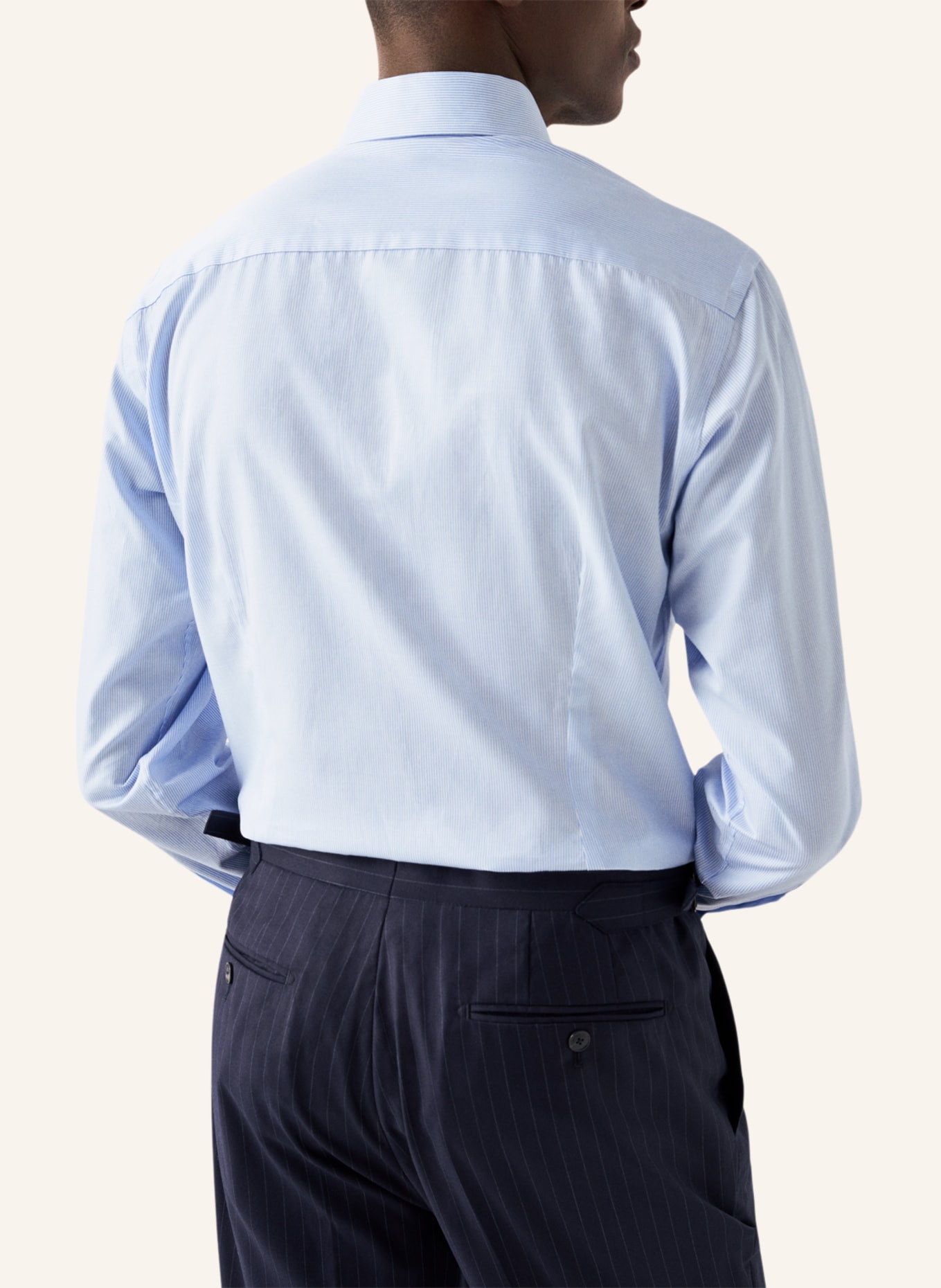 ETON Contemporary fit Signature-Twill-Hemd, Farbe: BLAU (Bild 2)