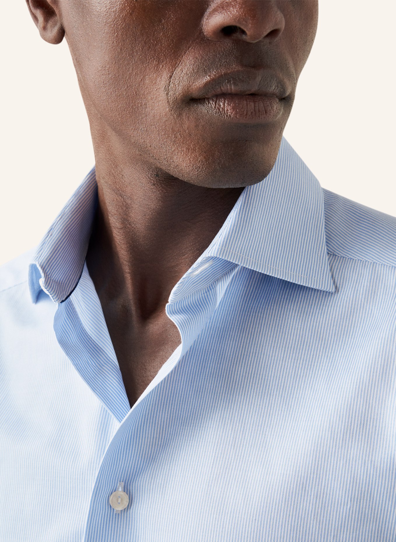 ETON Contemporary fit Signature-Twill-Hemd, Farbe: BLAU (Bild 3)