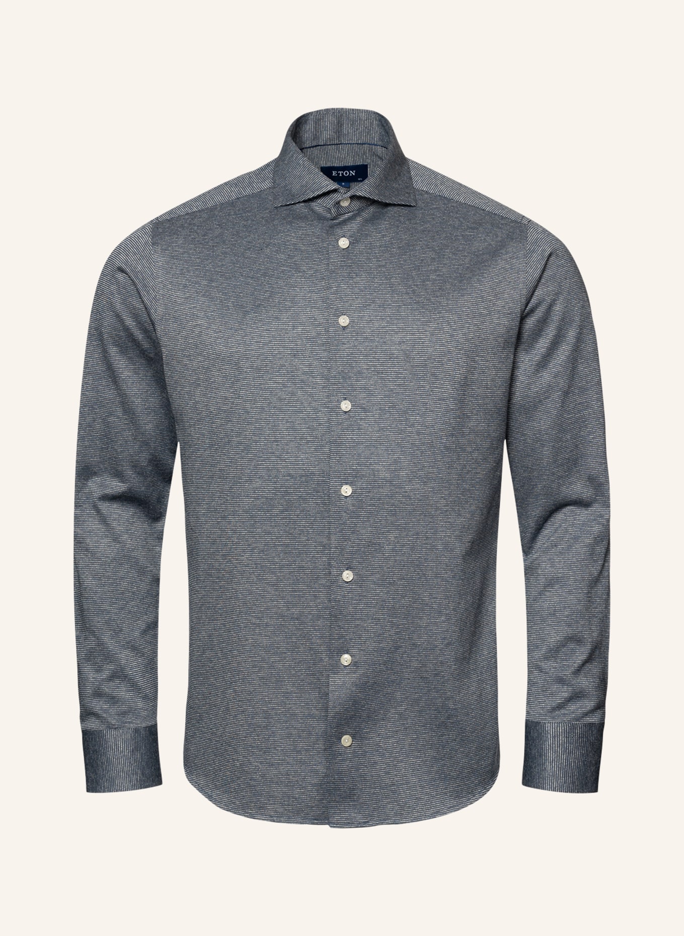 ETON Contemporary fit Strickshirt, Farbe: BLAU (Bild 1)