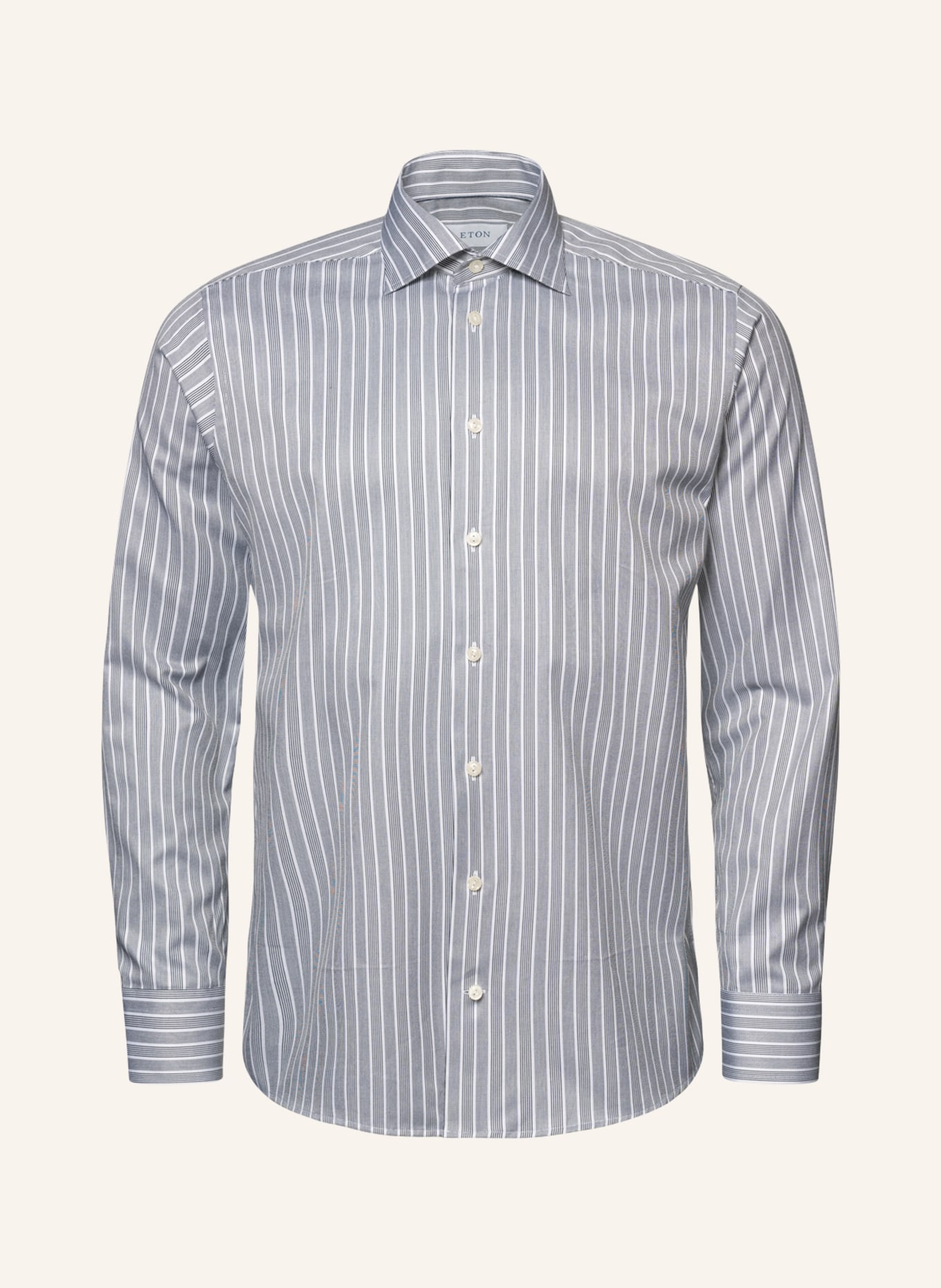 ETON Contemporary fit Hemd aus Baumwoll-TENCEL™-Stretch, Farbe: SCHWARZ (Bild 1)