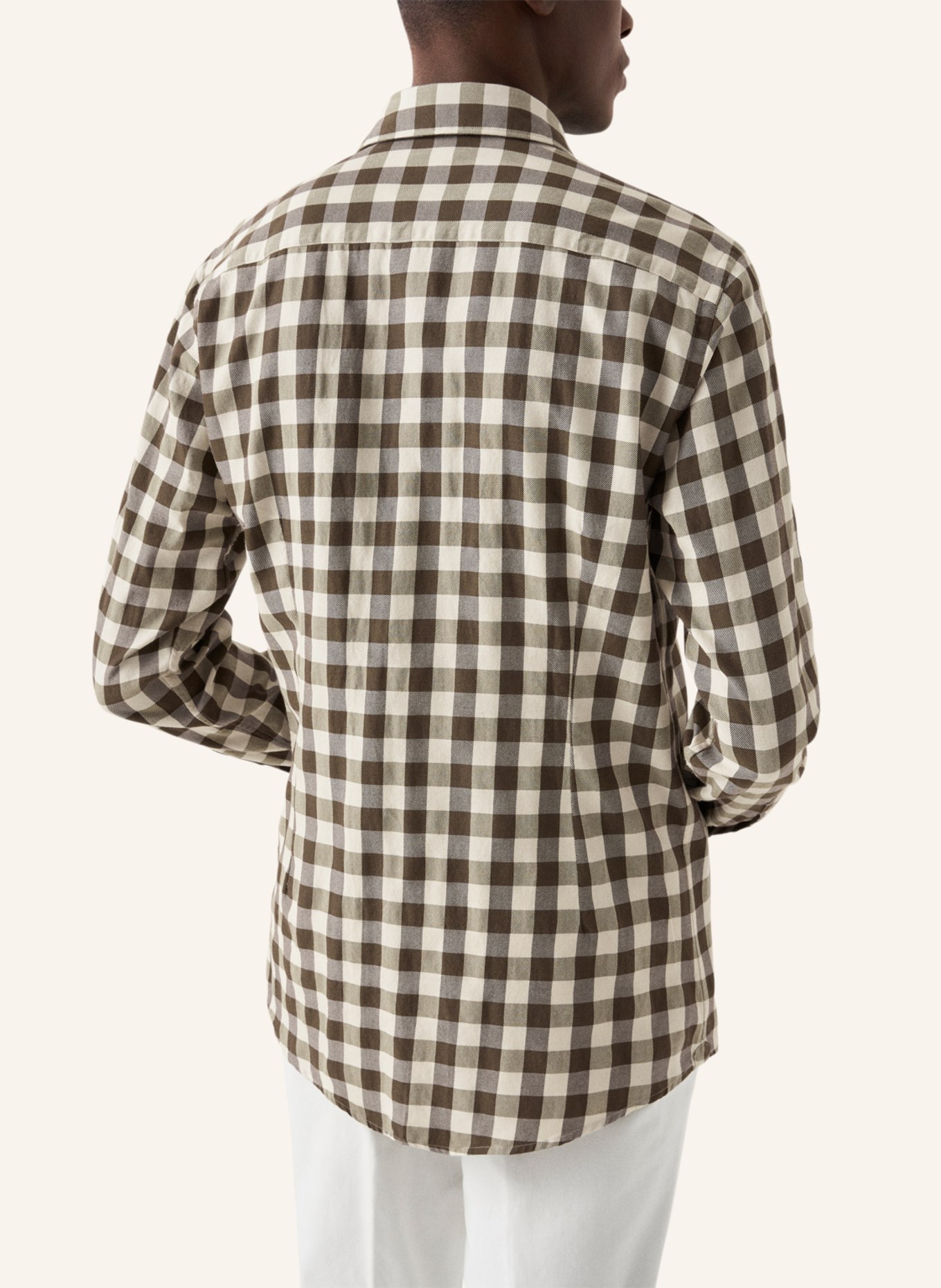 ETON Slim fit Twill-Hemd, Farbe: DUNKELGRÜN (Bild 2)