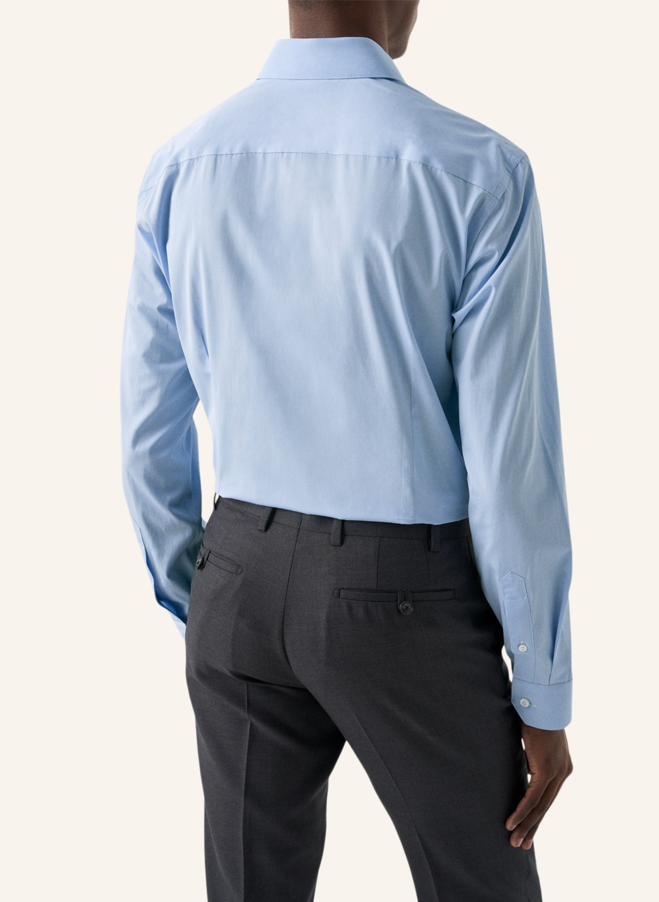 ETON Contemporary fit Popeline-Hemd, Farbe: BLAU (Bild 2)