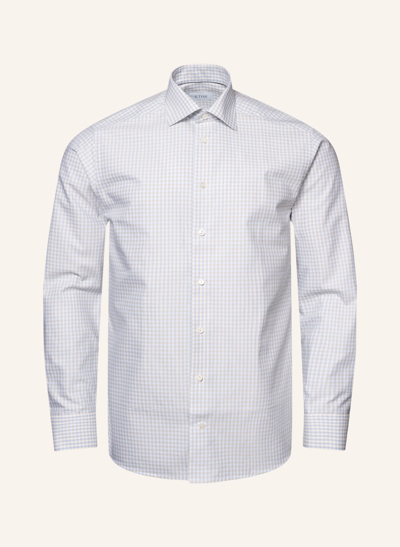 ETON Contemporary fit Piqué-Hemd, Farbe: BEIGE (Bild 1)