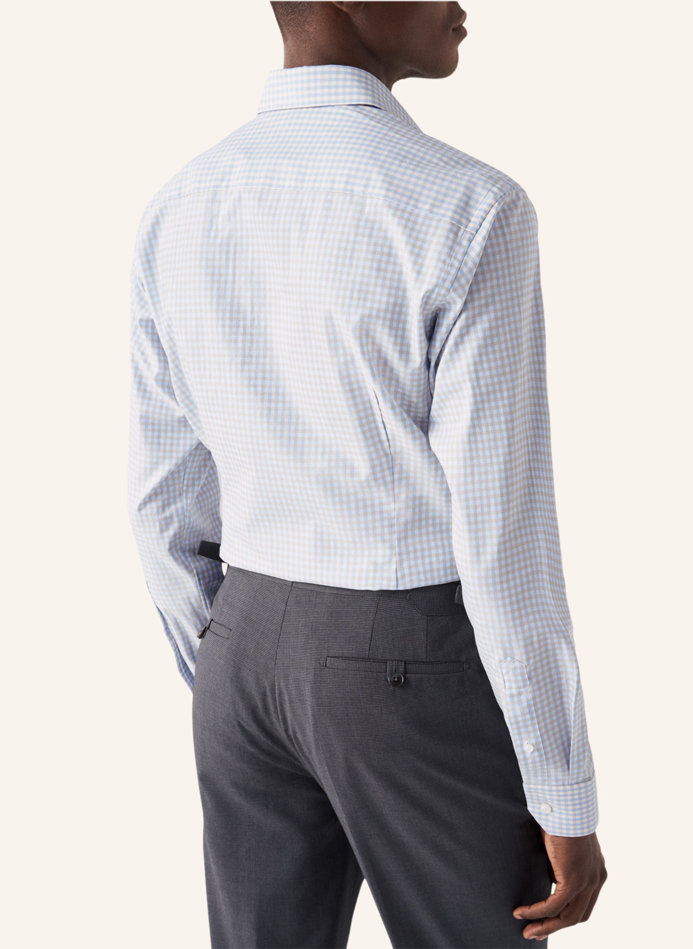 ETON Contemporary fit Piqué-Hemd, Farbe: BEIGE (Bild 2)