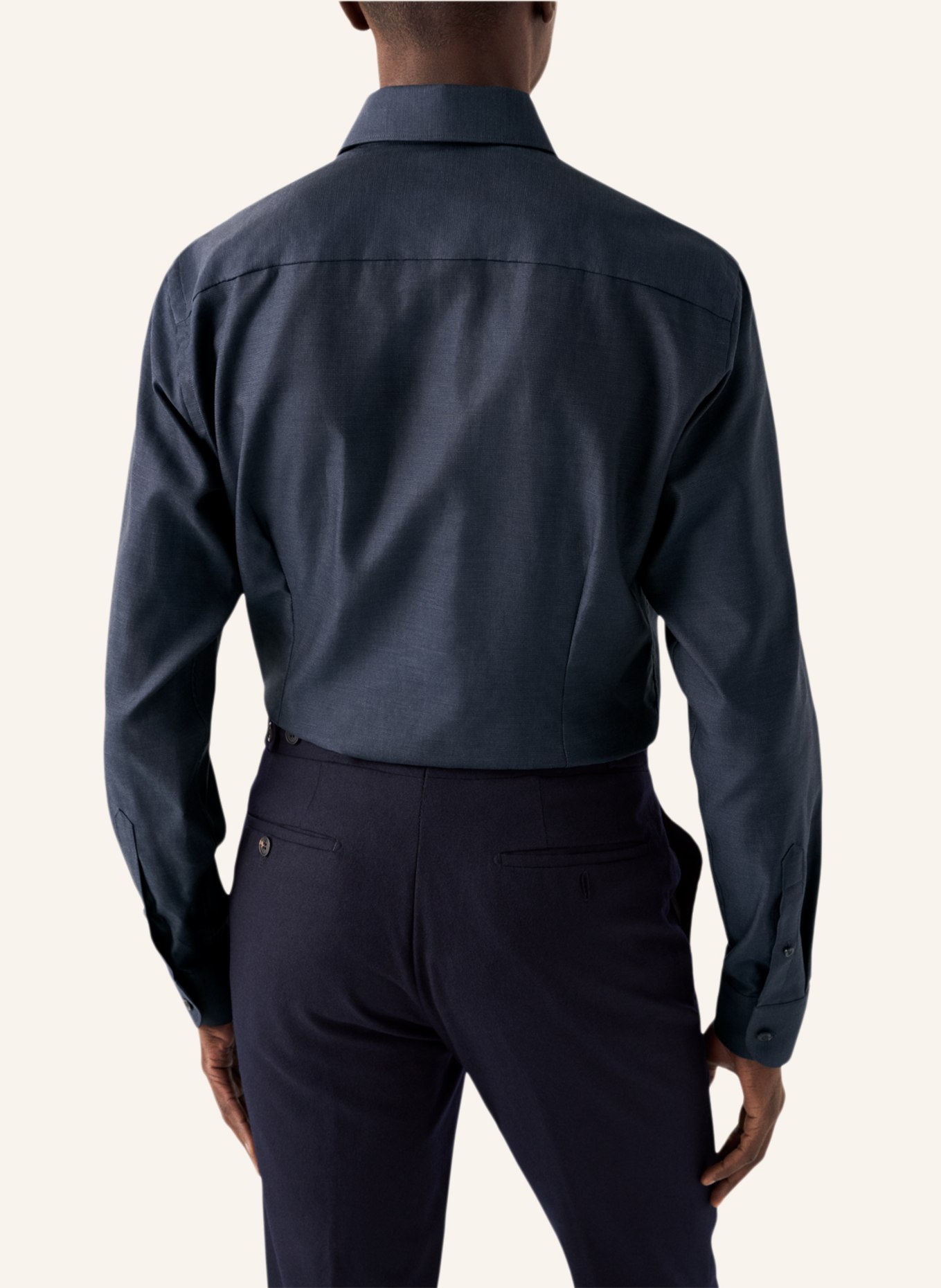 ETON Slim fit Signature-Twill-Hemd, Farbe: DUNKELBLAU (Bild 2)