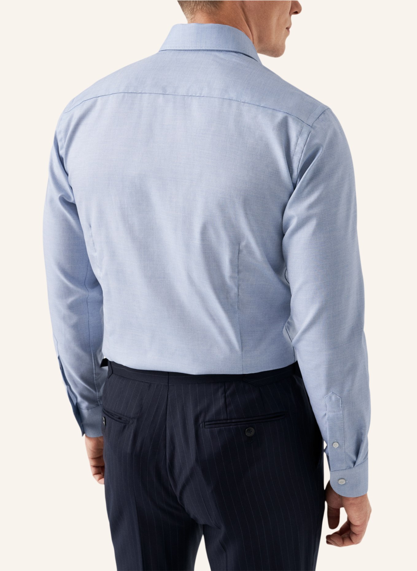 ETON Slim fit Signature-Twill-Hemd, Farbe: BLAU (Bild 2)