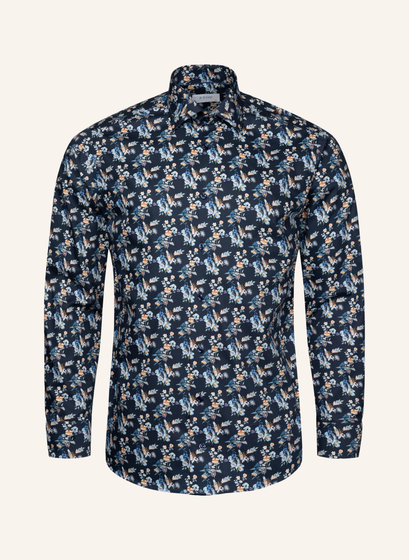 ETON Contemporary fit Twill-Hemd, Farbe: DUNKELBLAU (Bild 1)
