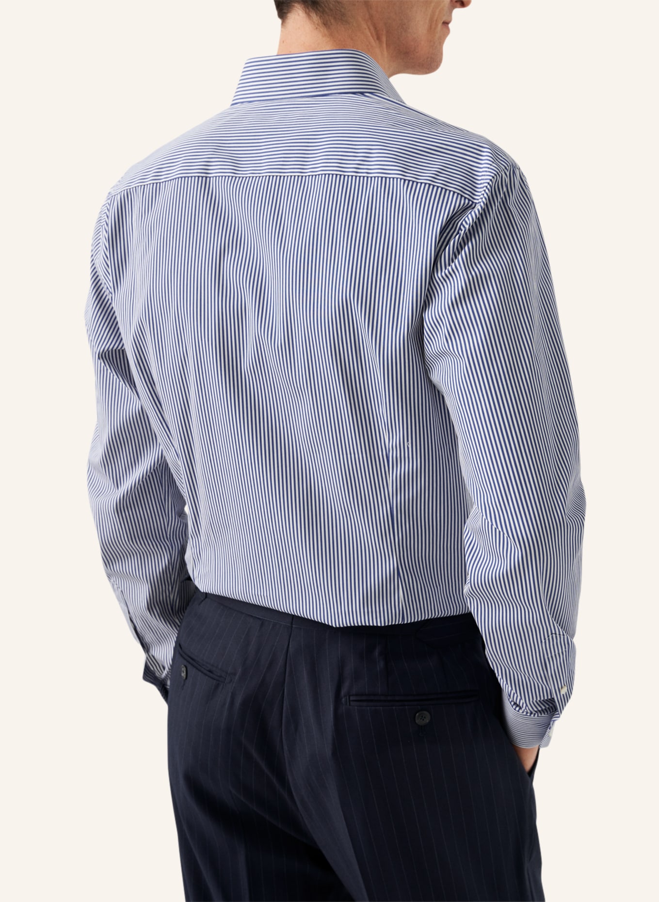 ETON Contemporary fit Popeline-Hemd, Farbe: DUNKELBLAU (Bild 2)