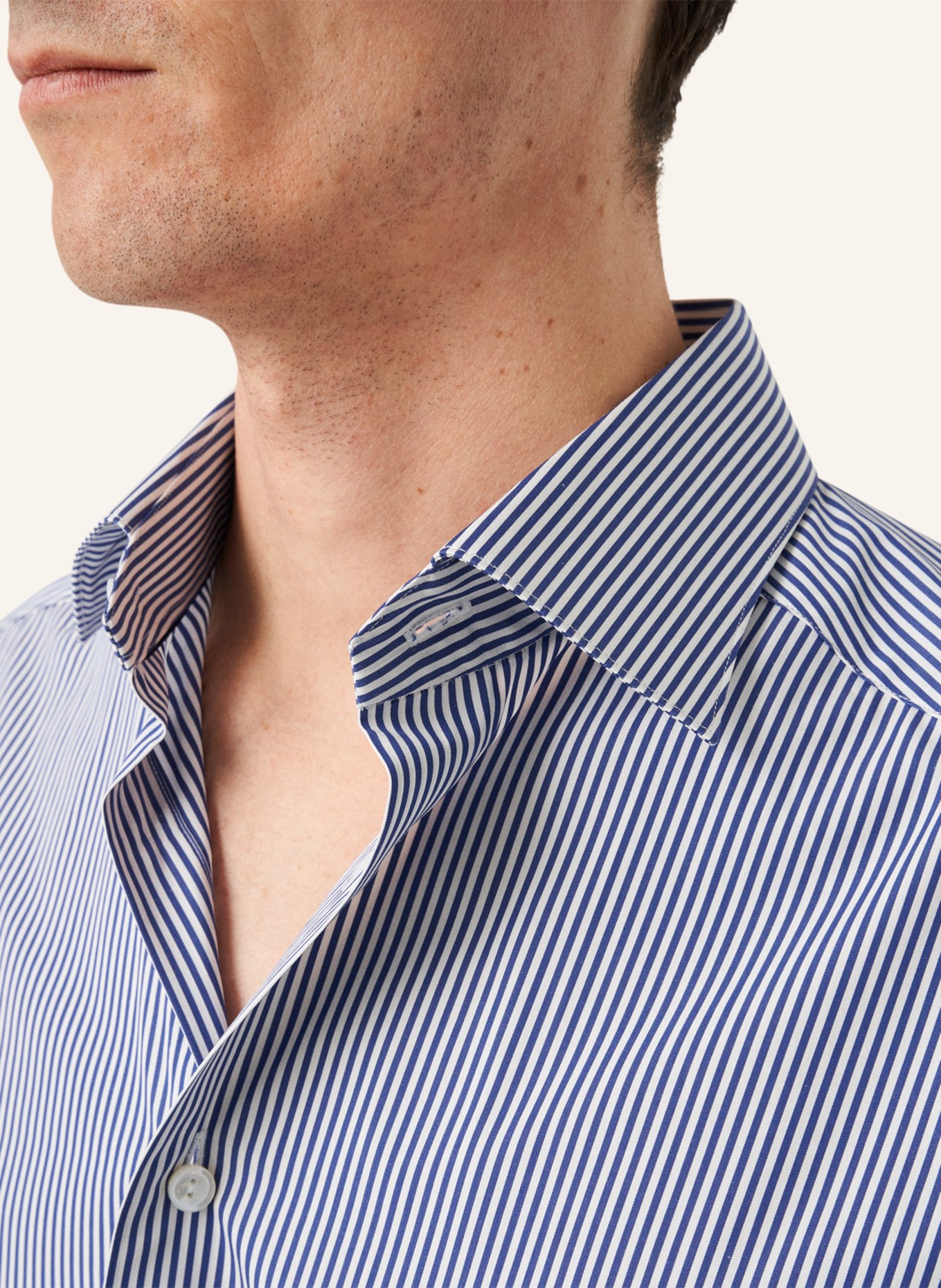 ETON Contemporary fit Popeline-Hemd, Farbe: DUNKELBLAU (Bild 3)