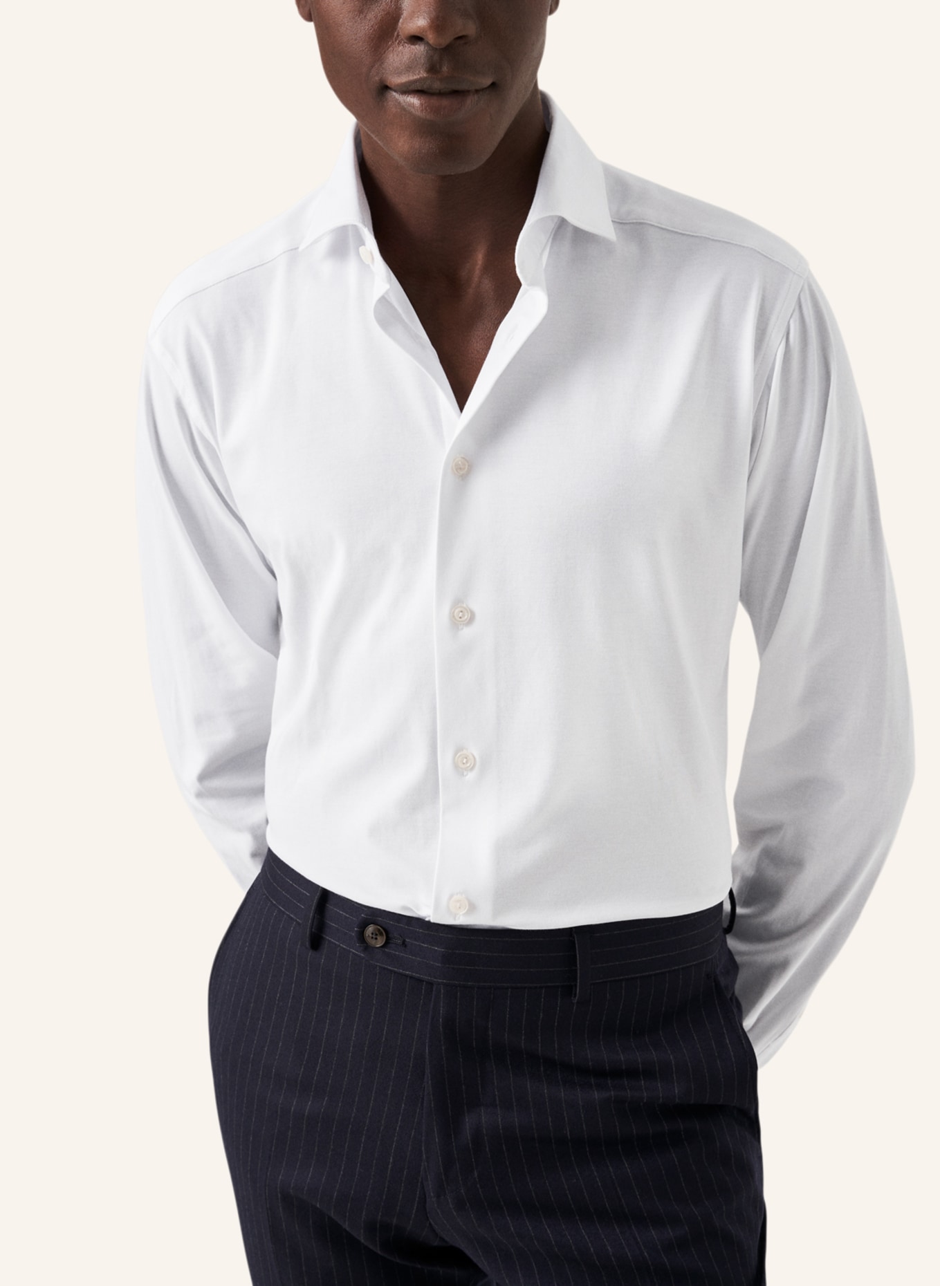 ETON Slim fit Hemd aus Vier-Wege-Stretch, Farbe: WEISS (Bild 5)